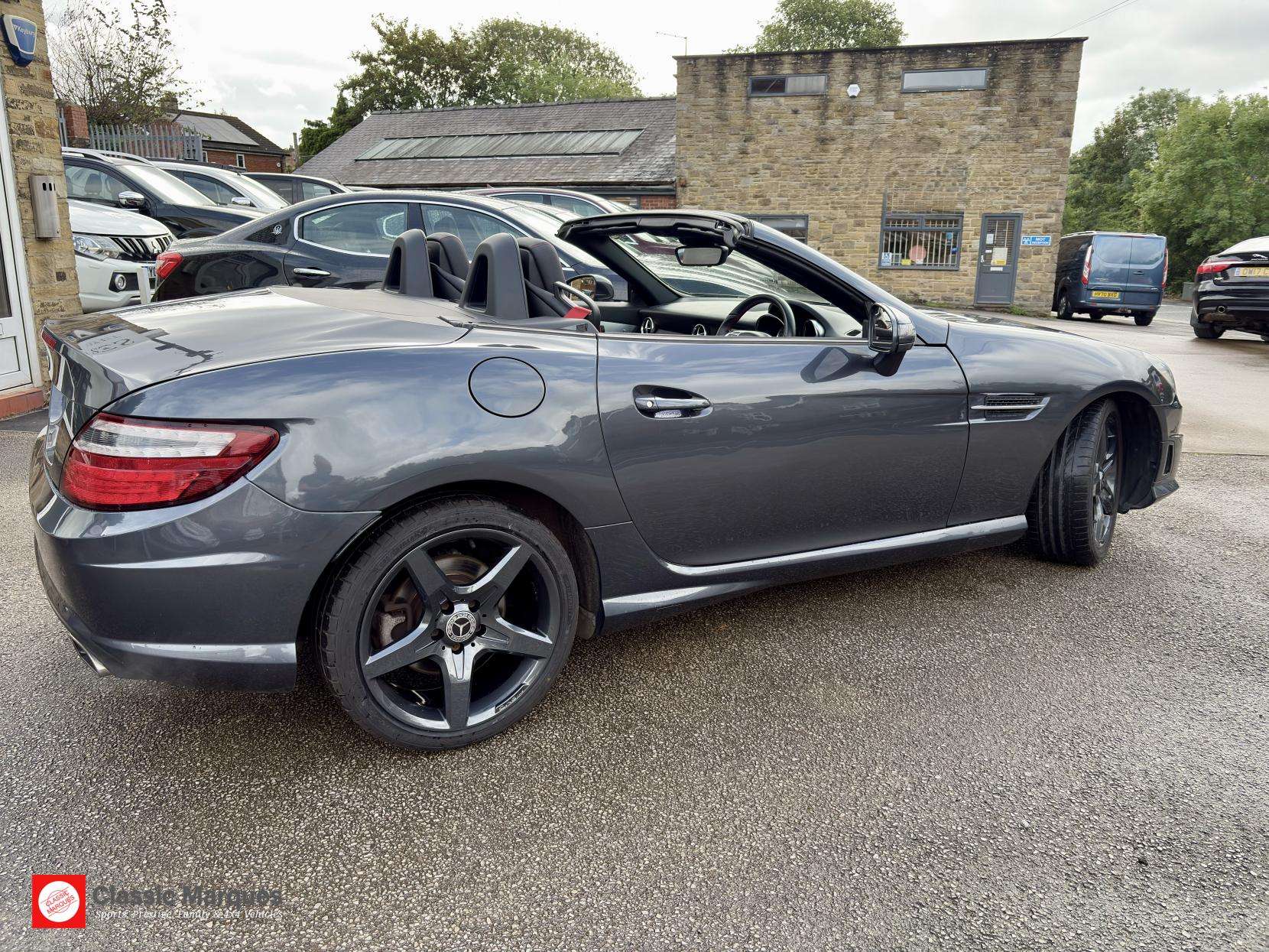 A 2013 MERCEDES-BENZ SLK 1.8 SLK200 AMG Sport Convertible 2dr Petrol G-Tronic+ Euro 5 (s/s) (184 ps) A 2013 MERCEDES-BENZ SLK 1.8 SLK200 AMG Sport Convertible 2dr Petrol G-Tronic+ Euro 5 (s/s) (184 ps)