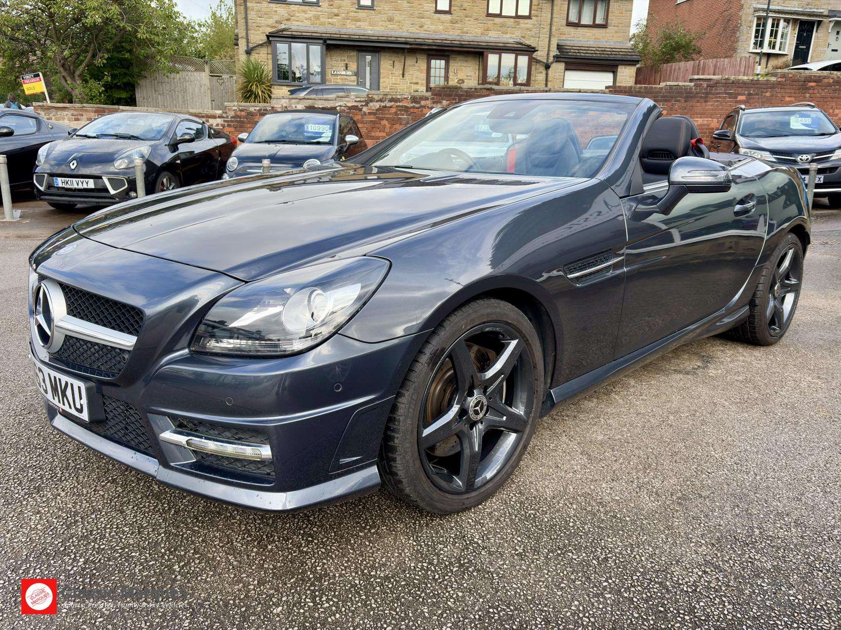 A 2013 MERCEDES-BENZ SLK 1.8 SLK200 AMG Sport Convertible 2dr Petrol G-Tronic+ Euro 5 (s/s) (184 ps) A 2013 MERCEDES-BENZ SLK 1.8 SLK200 AMG Sport Convertible 2dr Petrol G-Tronic+ Euro 5 (s/s) (184 ps)