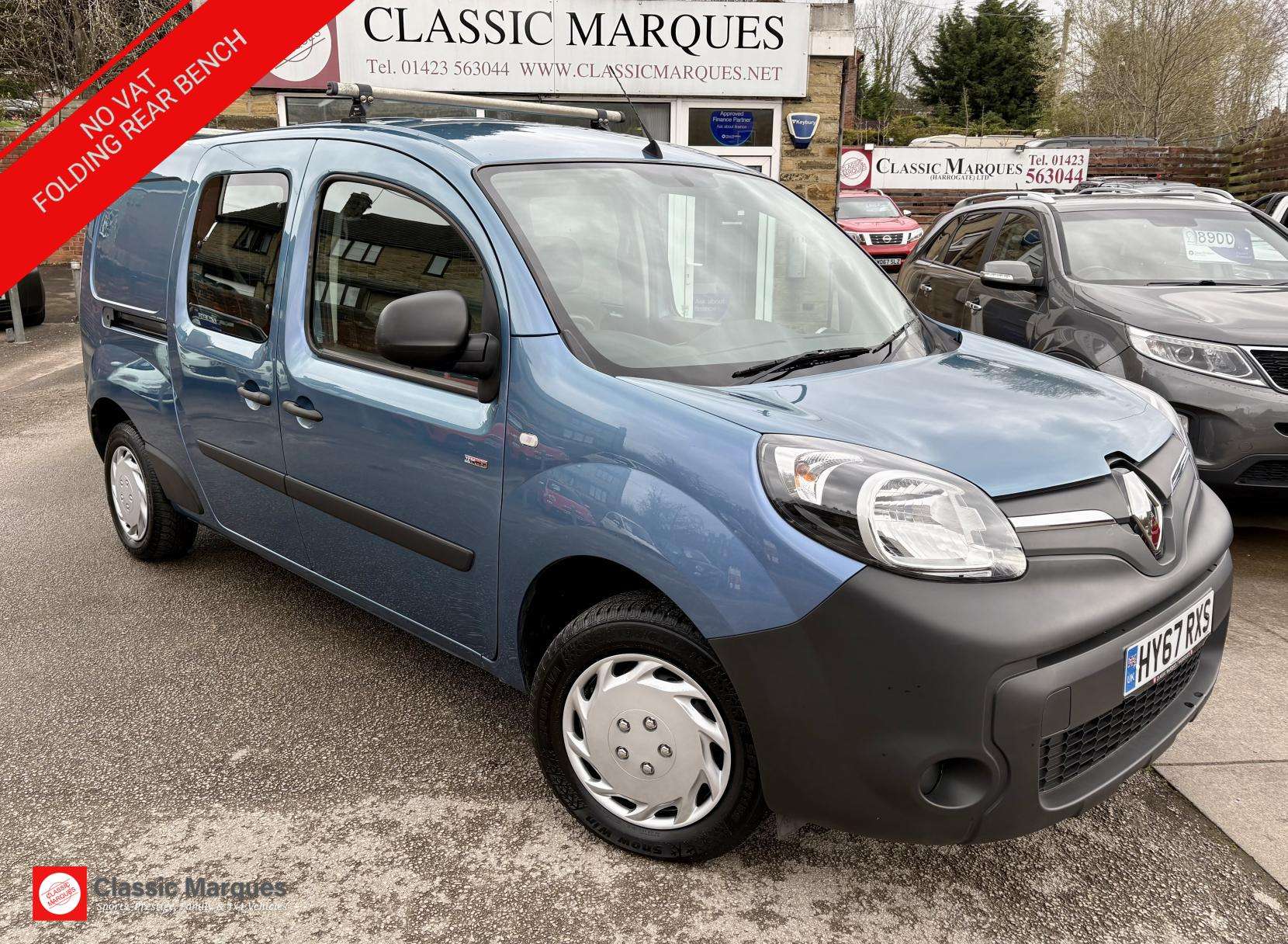 A 2017 RENAULT KANGOO MAXI ZE 33kWh Business Crew Van Cab 6dr Electric Auto L3 H1 (i) (60 ps) A 2017 RENAULT KANGOO MAXI ZE 33kWh Business Crew Van Cab 6dr Electric Auto L3 H1 (i) (60 ps)