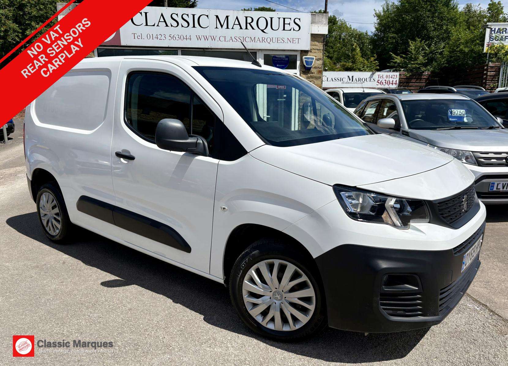 A 2019 PEUGEOT PARTNER 1.6 BlueHDi 1000 Professional Standard Panel Van 5dr Diesel Manual SWB Euro 6 (s/s) (100 bhp) A 2019 PEUGEOT PARTNER 1.6 BlueHDi 1000 Professional Standard Panel Van 5dr Diesel Manual SWB Euro 6 (s/s) (100 bhp)