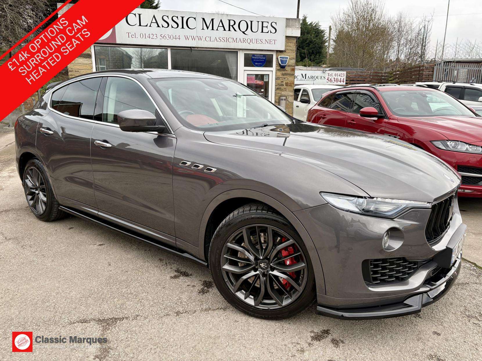 A 2018 MASERATI LEVANTE 3.0 V6 S SUV 5dr Petrol ZF 4WD Euro 6 (s/s) (430 ps) A 2018 MASERATI LEVANTE 3.0 V6 S SUV 5dr Petrol ZF 4WD Euro 6 (s/s) (430 ps)
