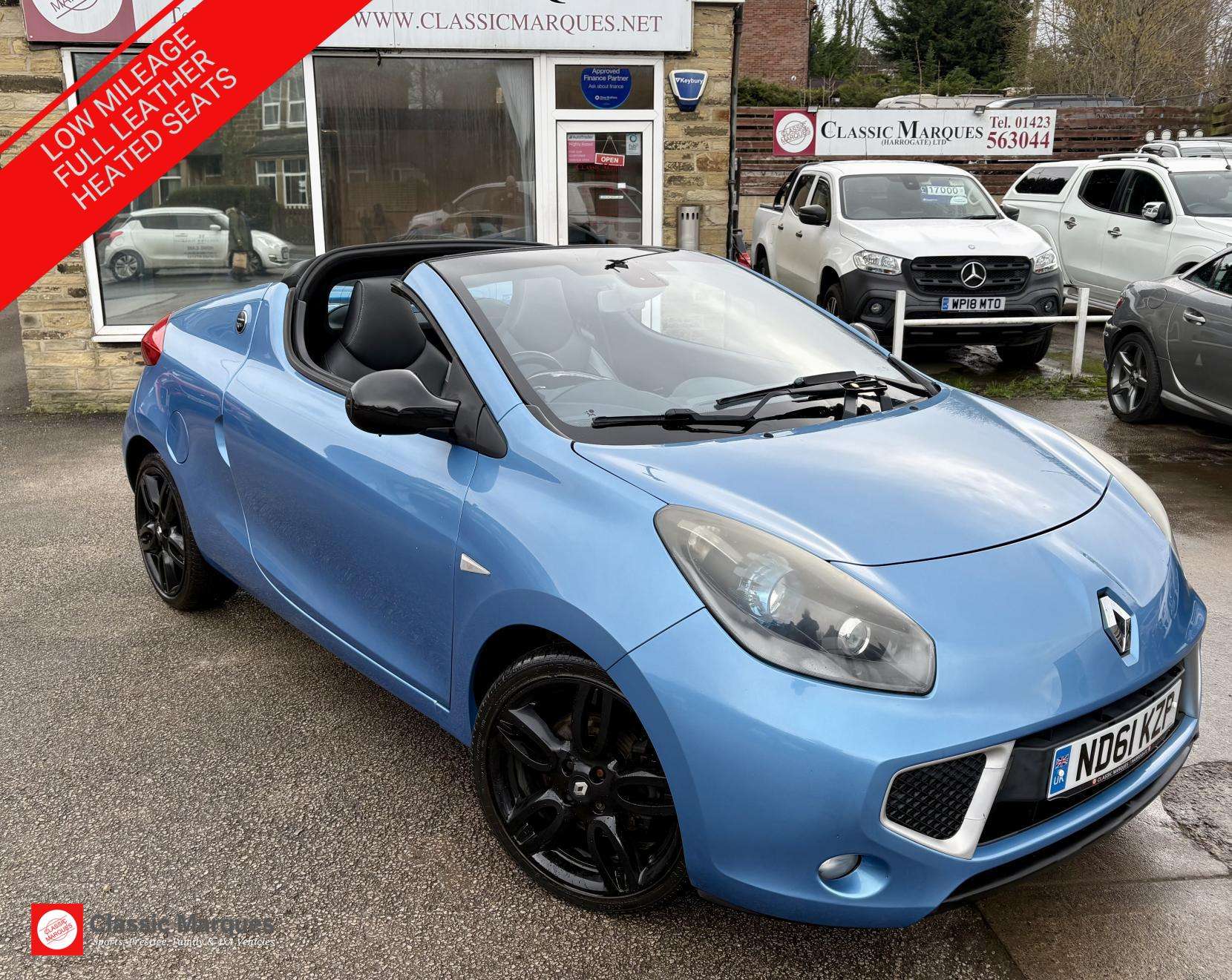 A 2011 RENAULT WIND 1.6 VVT GT Line Convertible 2dr Petrol Manual Euro 5 (133 ps) A 2011 RENAULT WIND 1.6 VVT GT Line Convertible 2dr Petrol Manual Euro 5 (133 ps)