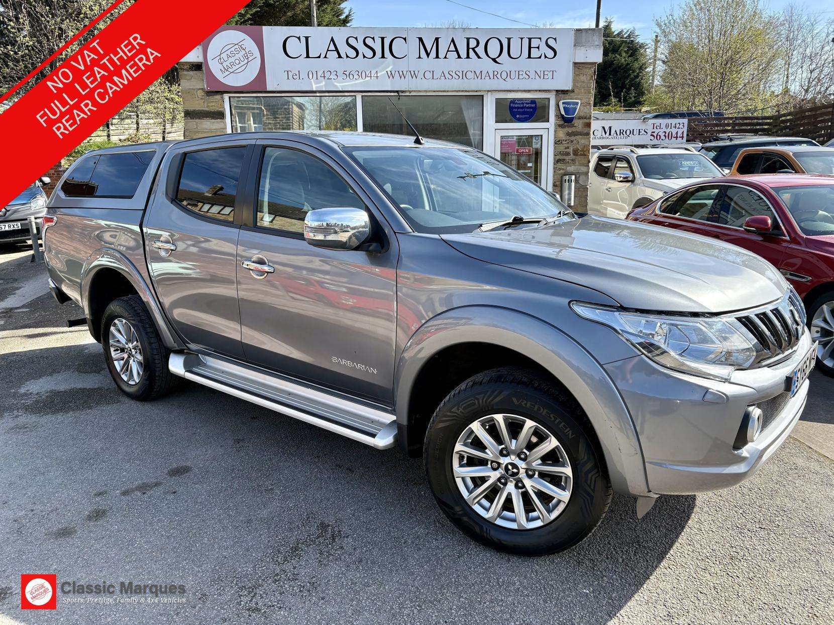 A 2016 MITSUBISHI L200 2.4 DI-D DC Barbarian Pickup Double Cab 4dr Diesel Manual 4WD Euro 6 (178 ps) A 2016 MITSUBISHI L200 2.4 DI-D DC Barbarian Pickup Double Cab 4dr Diesel Manual 4WD Euro 6 (178 ps)