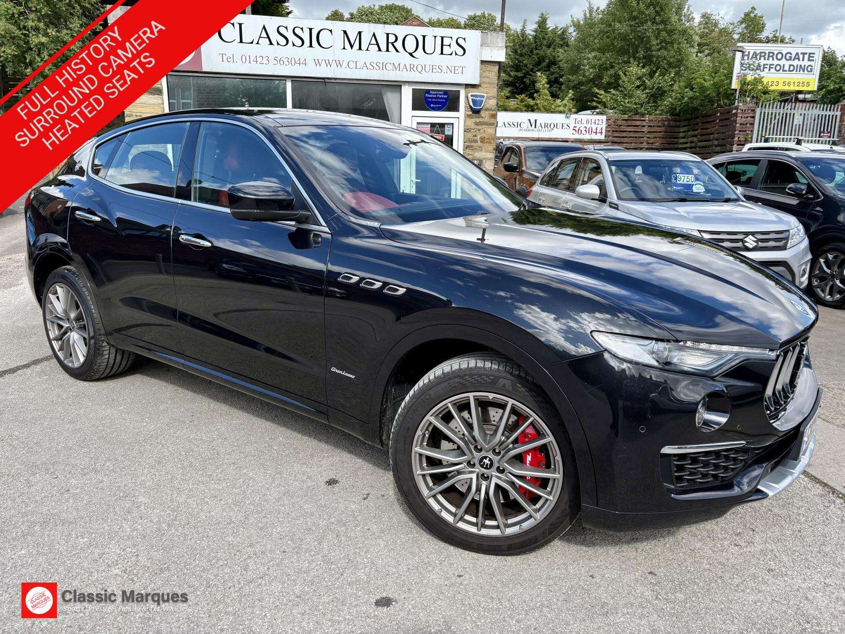 A 2019 MASERATI LEVANTE 3.0 V6 GranLusso SUV 5dr Petrol ZF 4WD Euro 6 (s/s) (350 ps) A 2019 MASERATI LEVANTE 3.0 V6 GranLusso SUV 5dr Petrol ZF 4WD Euro 6 (s/s) (350 ps)