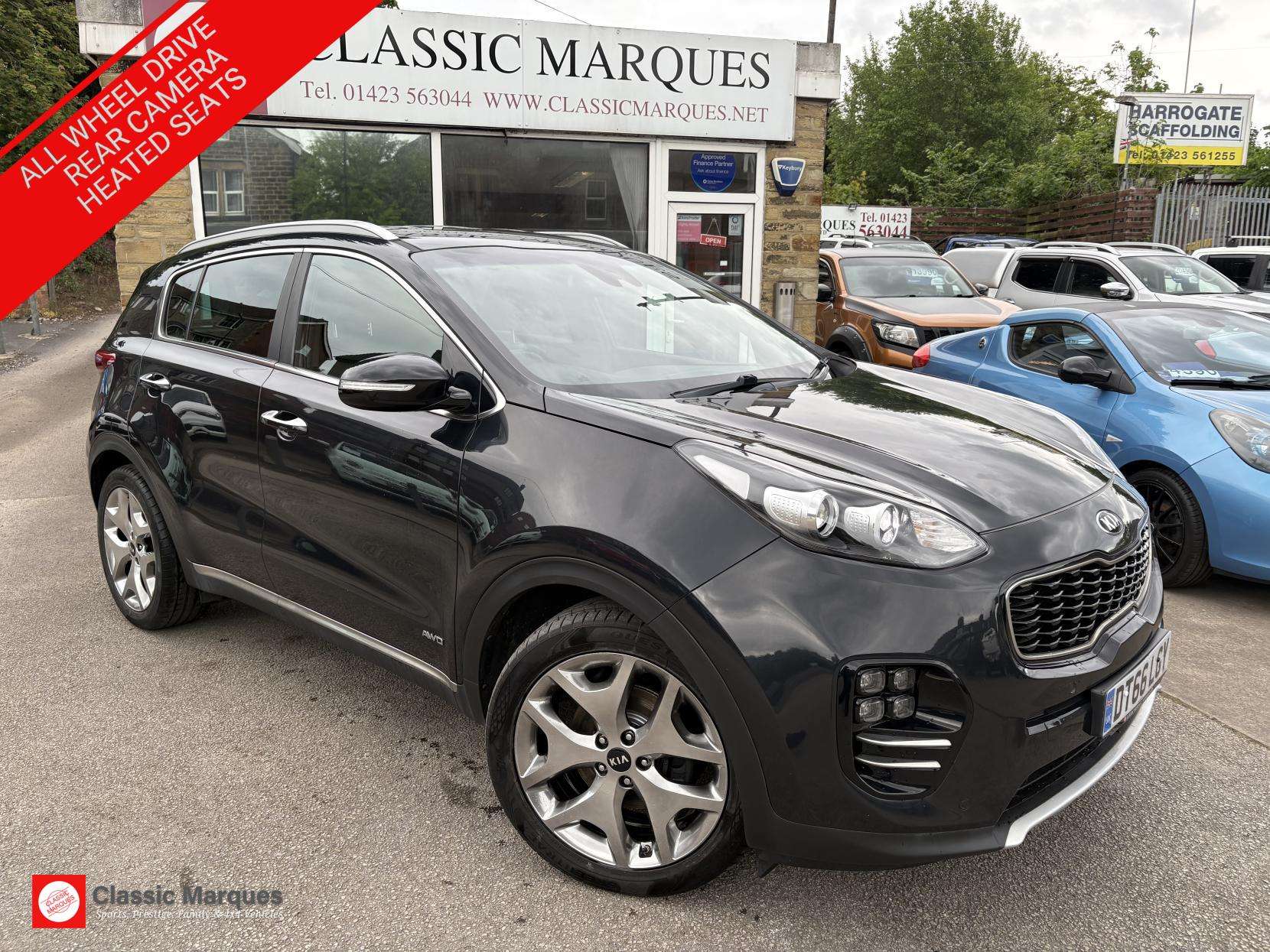 A 2017 KIA SPORTAGE 2.0 CRDi GT-Line SUV 5dr Diesel Manual AWD Euro 6 (134 bhp) A 2017 KIA SPORTAGE 2.0 CRDi GT-Line SUV 5dr Diesel Manual AWD Euro 6 (134 bhp)