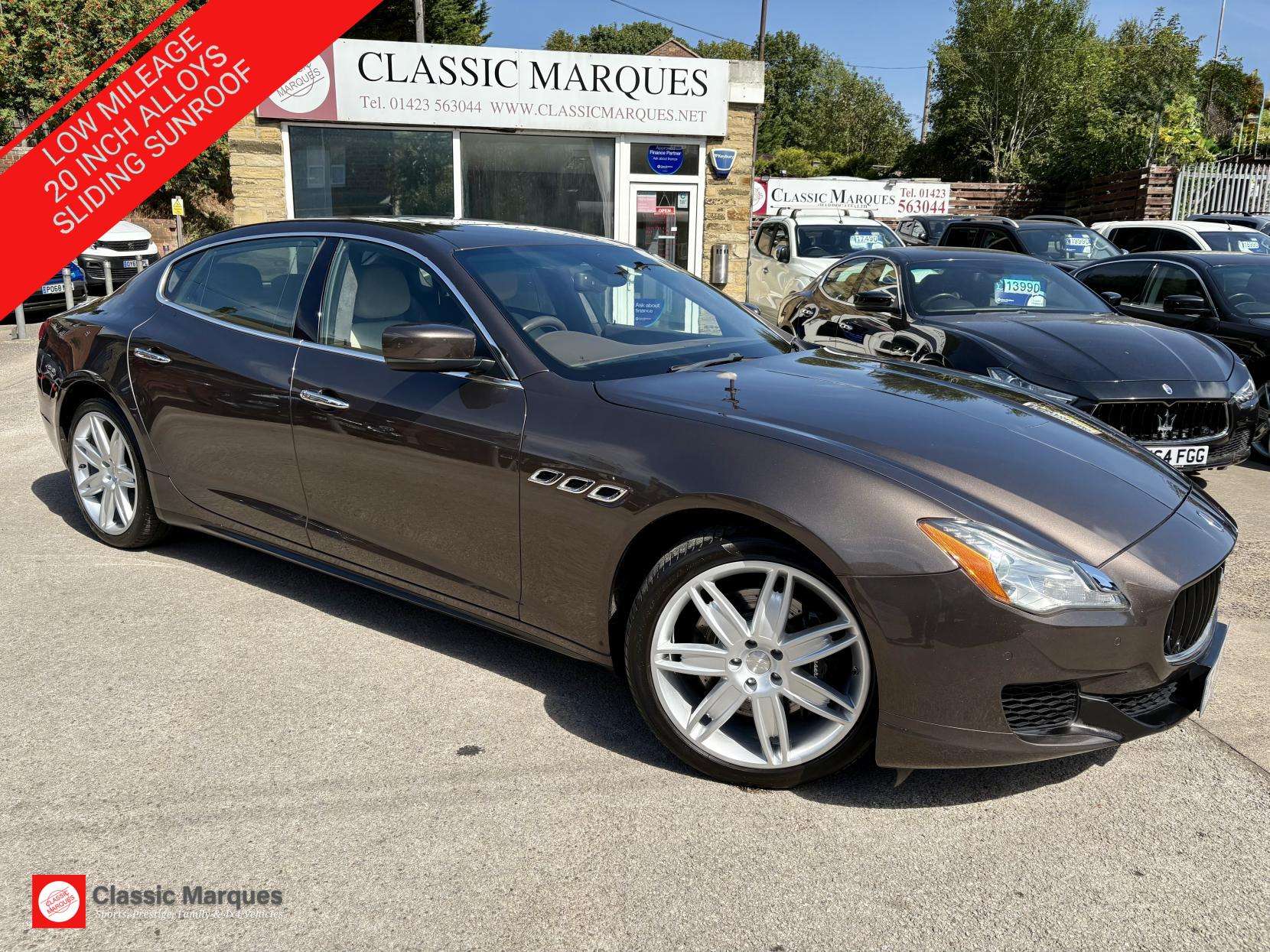 A 2014 MASERATI QUATTROPORTE 3.0 V6 S Saloon 4dr Petrol ZF Euro 5 (410 ps) A 2014 MASERATI QUATTROPORTE 3.0 V6 S Saloon 4dr Petrol ZF Euro 5 (410 ps)