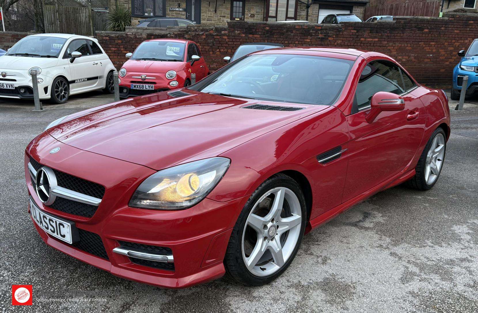 A 2012 MERCEDES-BENZ SLK 1.8 SLK200 BlueEfficiency AMG Sport Convertible 2dr Petrol G-Tronic+ Euro 5 (s/s) (184 ps) A 2012 MERCEDES-BENZ SLK 1.8 SLK200 BlueEfficiency AMG Sport Convertible 2dr Petrol G-Tronic+ Euro 5 (s/s) (184 ps)