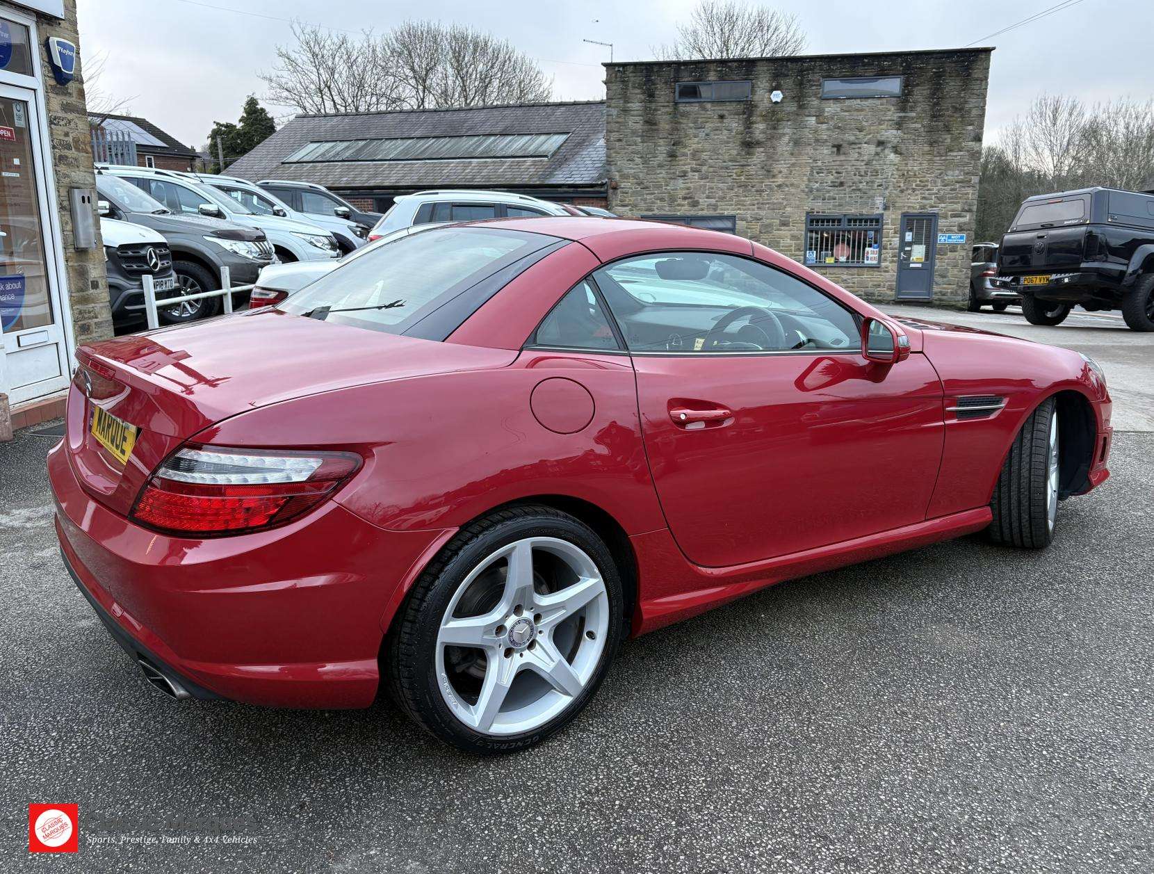 A 2012 MERCEDES-BENZ SLK 1.8 SLK200 BlueEfficiency AMG Sport Convertible 2dr Petrol G-Tronic+ Euro 5 (s/s) (184 ps) A 2012 MERCEDES-BENZ SLK 1.8 SLK200 BlueEfficiency AMG Sport Convertible 2dr Petrol G-Tronic+ Euro 5 (s/s) (184 ps)