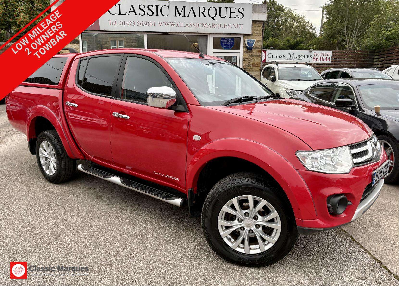A 2015 MITSUBISHI L200 2.5 DI-D Challenger Pickup Double Cab 4dr Diesel Manual 4WD Euro 5 (LB) (175 ps) A 2015 MITSUBISHI L200 2.5 DI-D Challenger Pickup Double Cab 4dr Diesel Manual 4WD Euro 5 (LB) (175 ps)