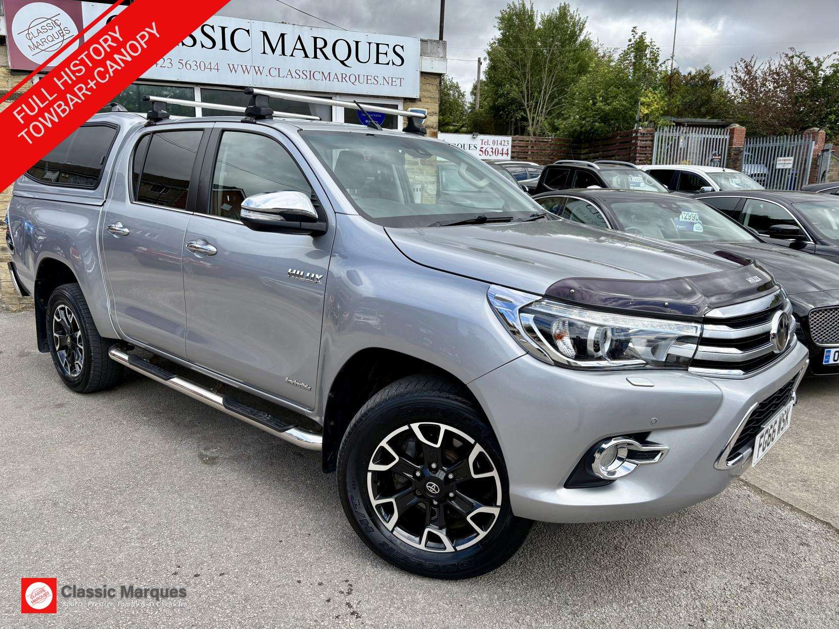 A 2016 TOYOTA HILUX 2.4 D-4D Invincible X Pickup Double Cab 4dr Diesel Auto 4WD Euro 6 (TSS) (150 ps) A 2016 TOYOTA HILUX 2.4 D-4D Invincible X Pickup Double Cab 4dr Diesel Auto 4WD Euro 6 (TSS) (150 ps)