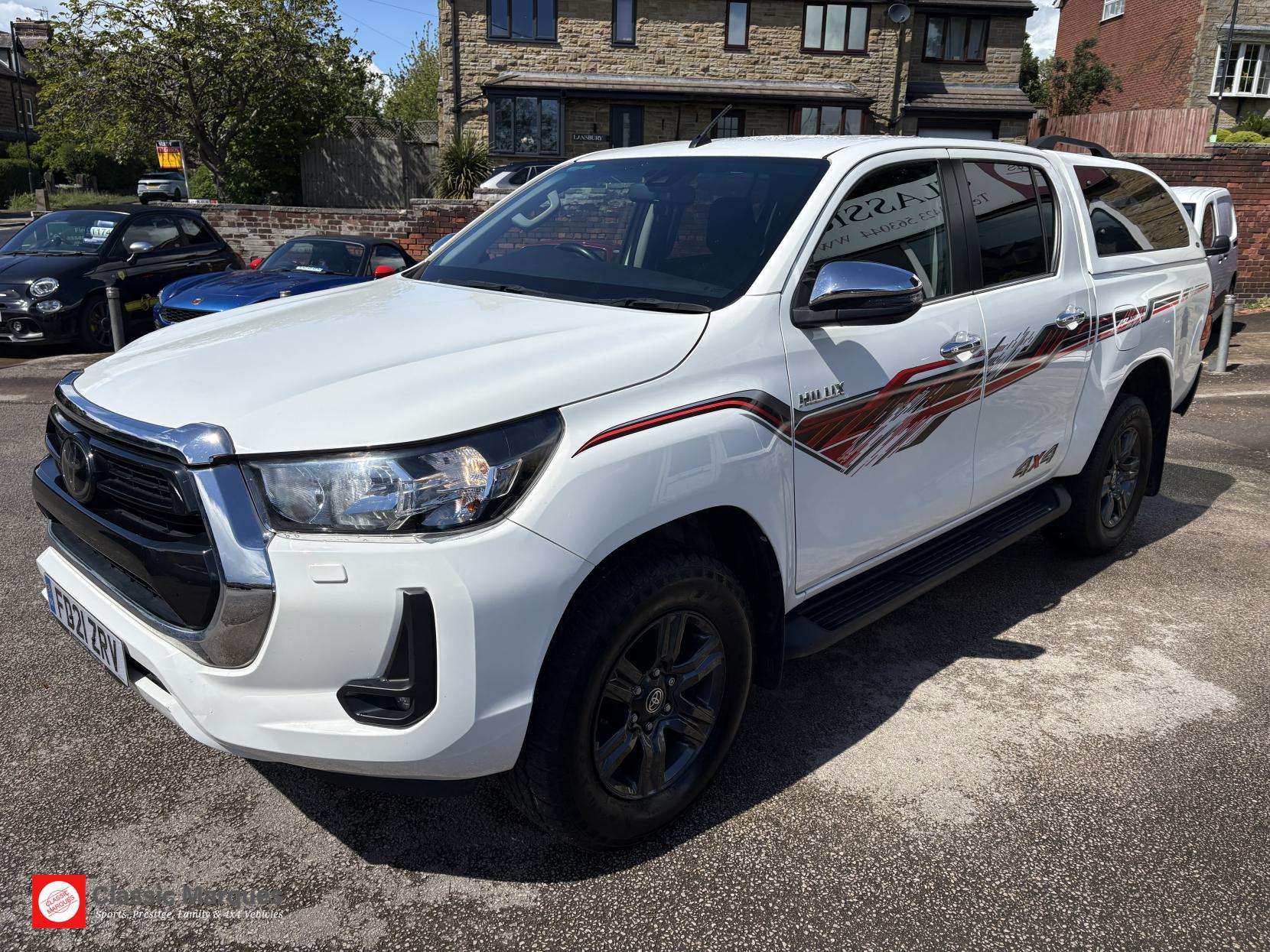 A 2021 TOYOTA HILUX 2.4 D-4D Icon Pickup Double Cab 4dr Diesel Auto 4WD Euro 6 (s/s) (150 ps) A 2021 TOYOTA HILUX 2.4 D-4D Icon Pickup Double Cab 4dr Diesel Auto 4WD Euro 6 (s/s) (150 ps)