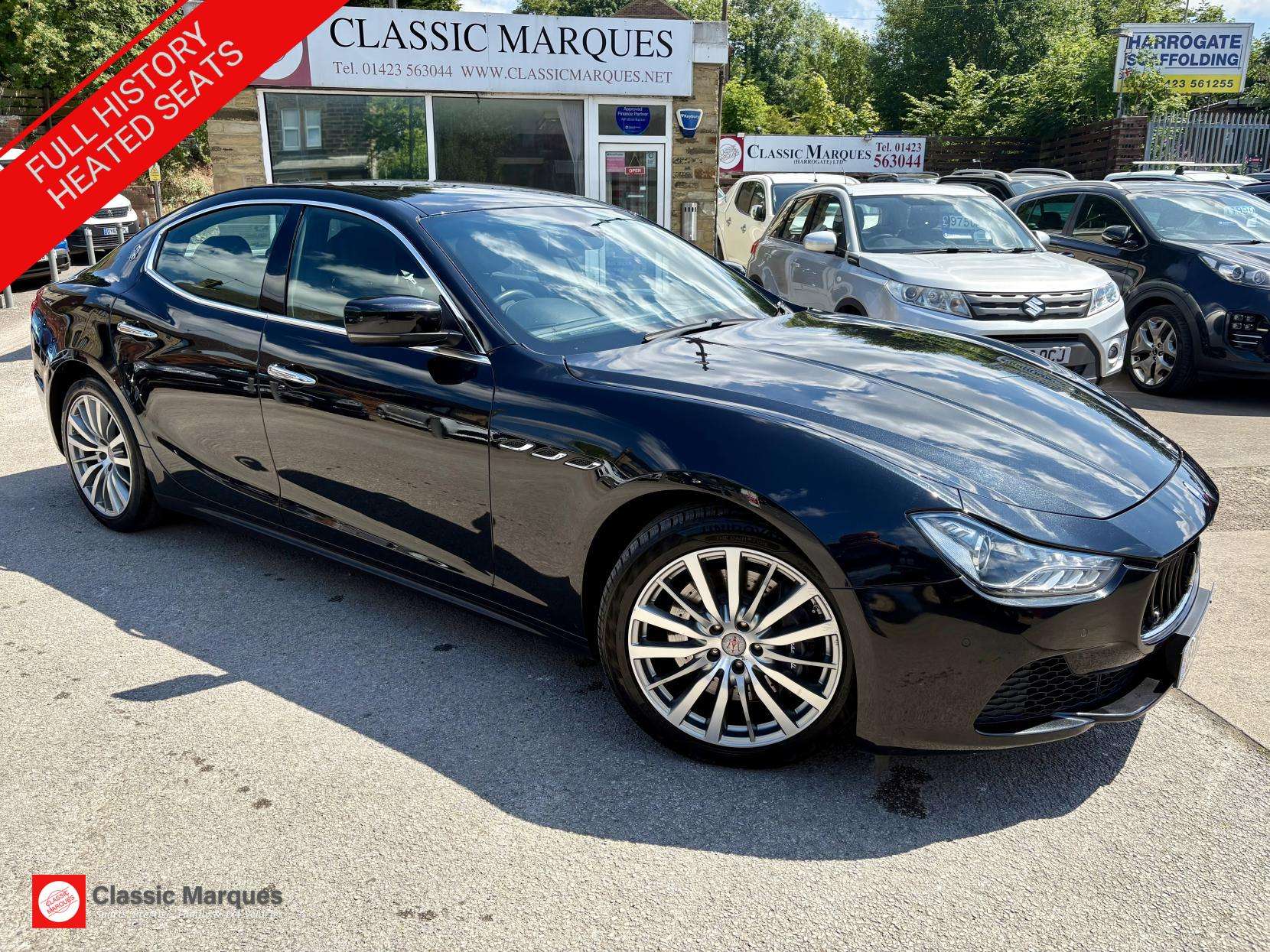 A 2014 MASERATI GHIBLI 3.0D V6 Saloon 4dr Diesel ZF Euro 5 (s/s) (275 ps) A 2014 MASERATI GHIBLI 3.0D V6 Saloon 4dr Diesel ZF Euro 5 (s/s) (275 ps)