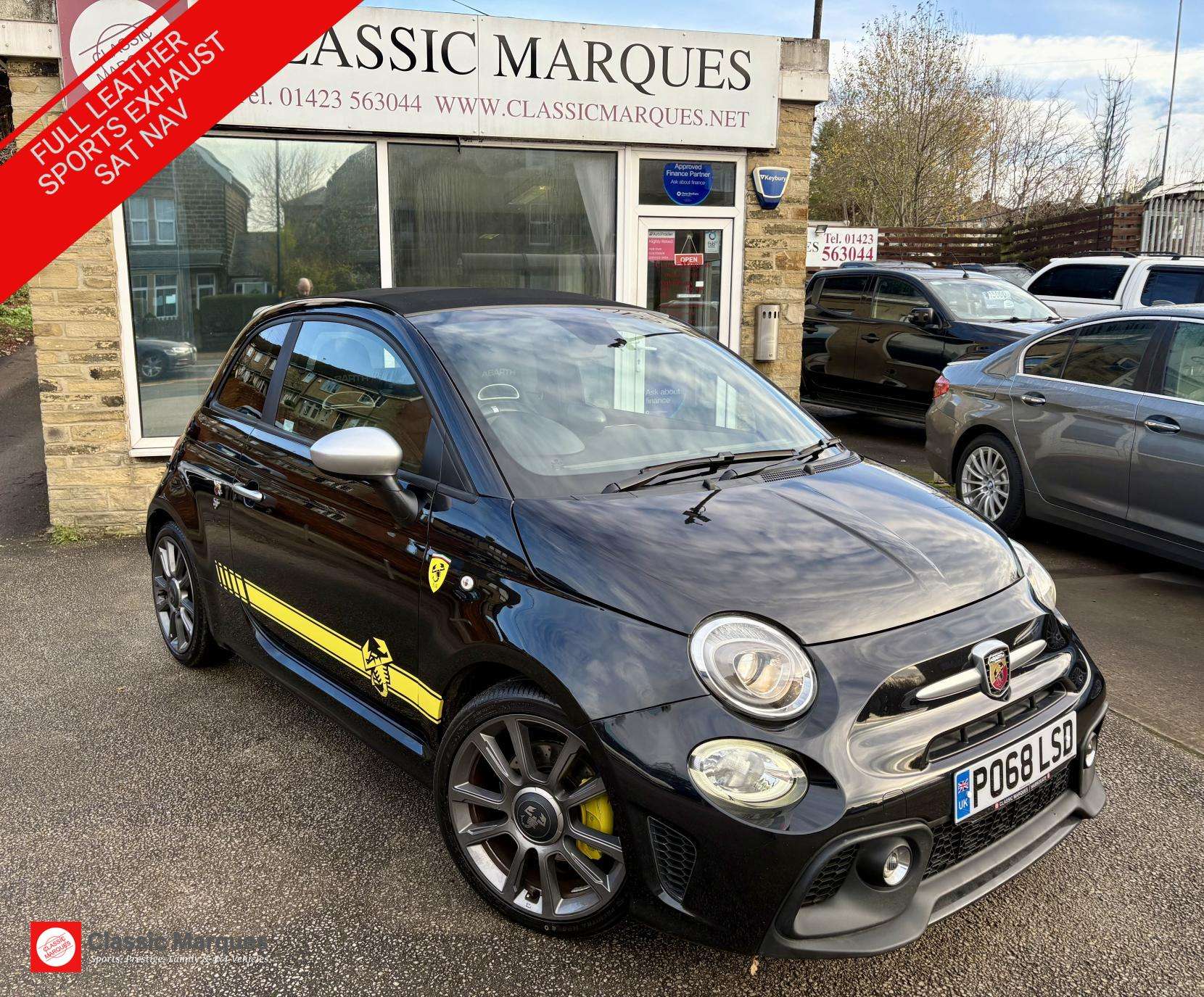 A 2018 ABARTH 595C 1.4 T-Jet Turismo Cabrio 2dr Petrol Manual Euro 6 (165 bhp) A 2018 ABARTH 595C 1.4 T-Jet Turismo Cabrio 2dr Petrol Manual Euro 6 (165 bhp)