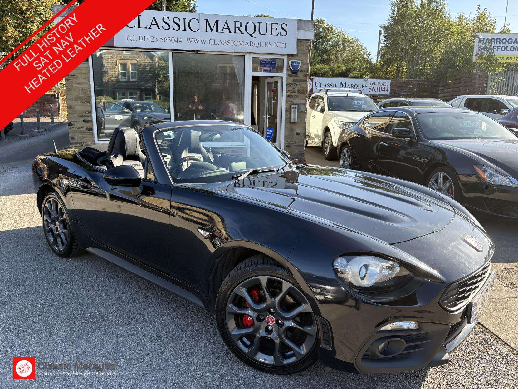 A 2017 ABARTH 124 SPIDER 1.4 MultiAir Convertible 2dr Petrol Auto Euro 6 (170 ps) A 2017 ABARTH 124 SPIDER 1.4 MultiAir Convertible 2dr Petrol Auto Euro 6 (170 ps)