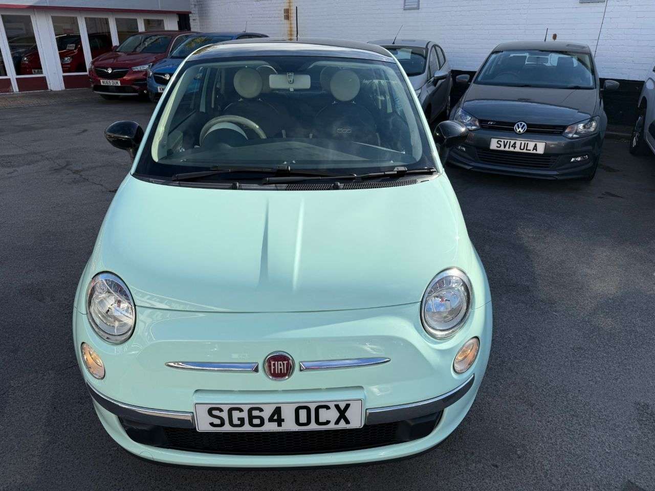 A 2014 FIAT 500 1.2 8V Cult Hatchback 3dr Petrol Manual Euro 6 (s/s) (69 bhp) FSH 7 Stamps A 2014 FIAT 500 1.2 8V Cult Hatchback 3dr Petrol Manual Euro 6 (s/s) (69 bhp) FSH 7 Stamps