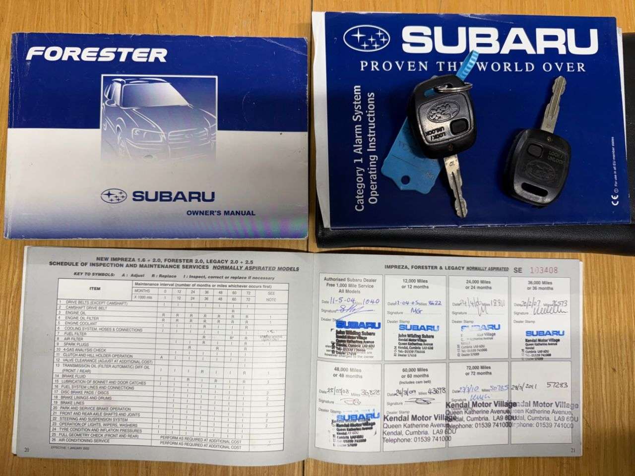 2004 SUBARU FORESTER 2004 SUBARU FORESTER