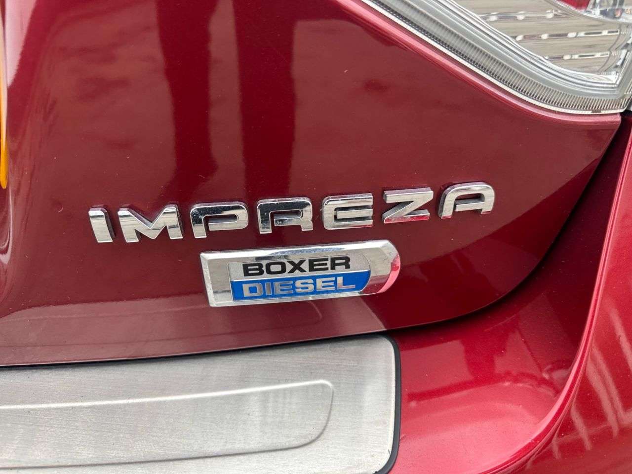 A 2010 SUBARU IMPREZA 2.0D RX Hatchback 5dr Diesel Manual 4WD Euro 5 (150 ps) 9 service stamps 4W A 2010 SUBARU IMPREZA 2.0D RX Hatchback 5dr Diesel Manual 4WD Euro 5 (150 ps) 9 service stamps 4W