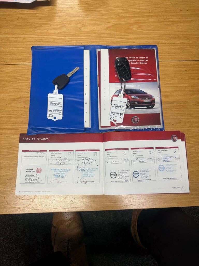 A 2012 FIAT PANDA 1.2 MyLife Hatchback 5dr Petrol Manual (113 g/km, 60 bhp) 16 service stamps A 2012 FIAT PANDA 1.2 MyLife Hatchback 5dr Petrol Manual (113 g/km, 60 bhp) 16 service stamps