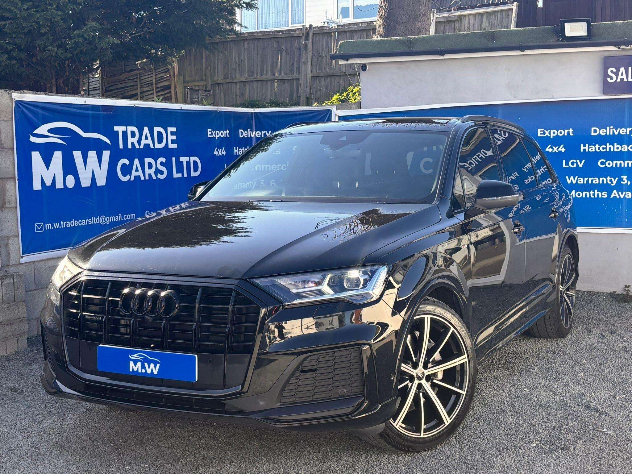 A 2022 AUDI Q7 3.0 TDI V6 45 Black Edition Tiptronic quattro Euro 6 (s/s) 5dr A 2022 AUDI Q7 3.0 TDI V6 45 Black Edition Tiptronic quattro Euro 6 (s/s) 5dr