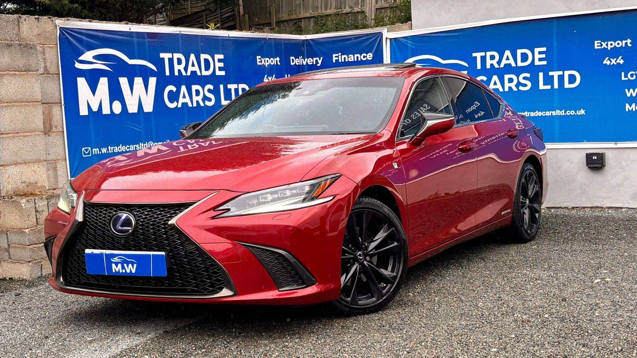 A 2022 LEXUS ES 2.5 300h F Sport E-CVT Euro 6 (s/s) 4dr A 2022 LEXUS ES 2.5 300h F Sport E-CVT Euro 6 (s/s) 4dr