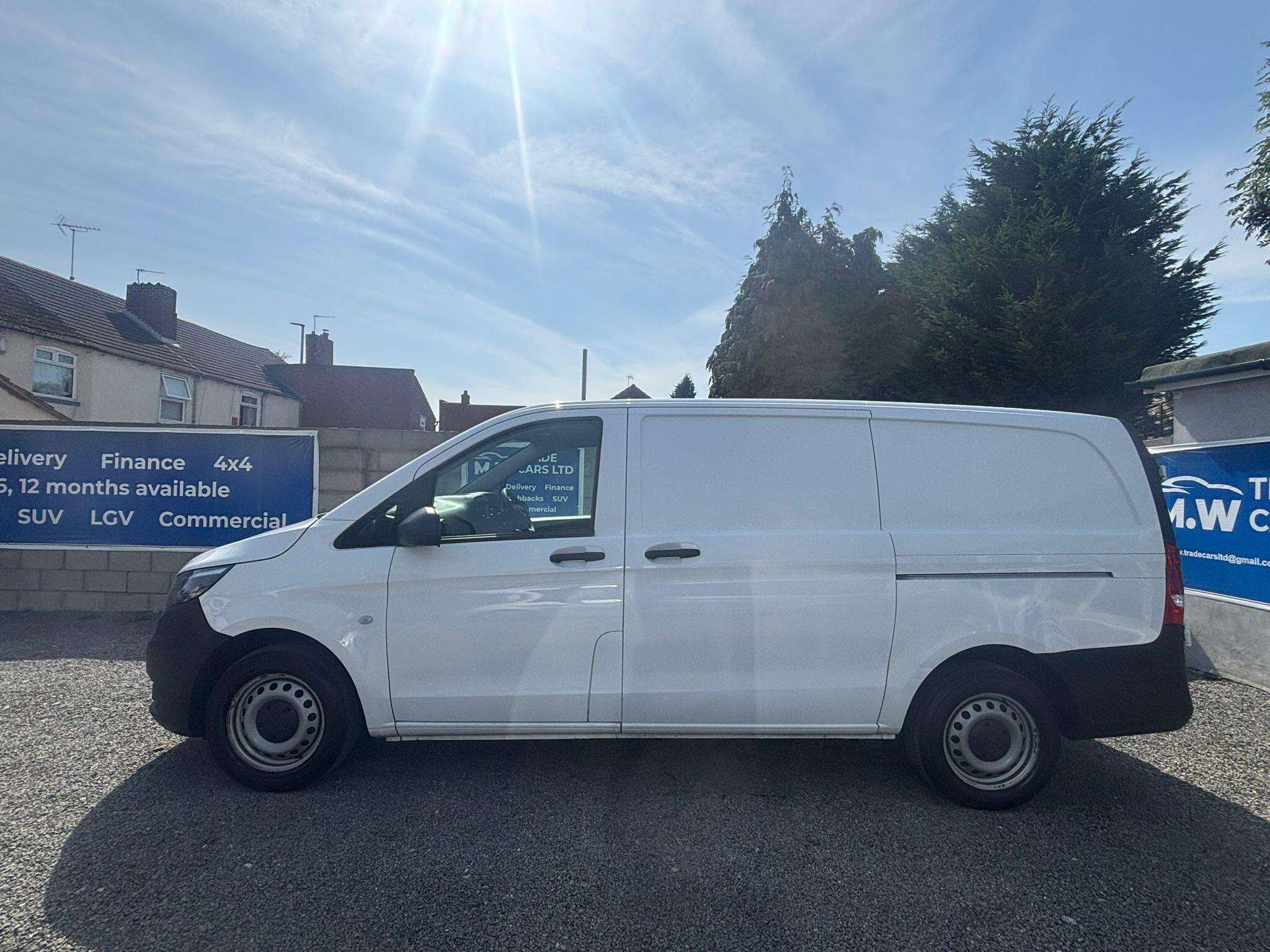 A 2022 MERCEDES-BENZ VITO 2.0 114 CDI Progressive Panel Van 5dr Diesel Manual RWD L2 Euro 6 (s/s) (LWB) (136 ps) A 2022 MERCEDES-BENZ VITO 2.0 114 CDI Progressive Panel Van 5dr Diesel Manual RWD L2 Euro 6 (s/s) (LWB) (136 ps)