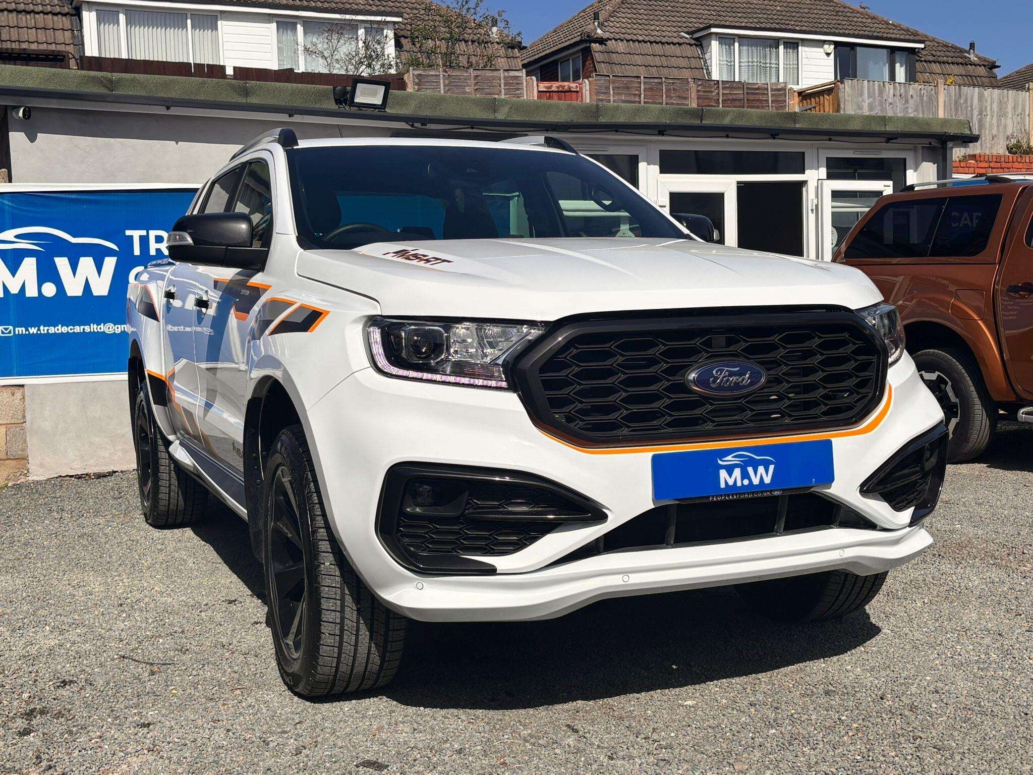 A 2023 FORD RANGER 2.0 EcoBlue MS-RT Pickup Double Cab 4dr Diesel Auto 4WD Euro 6 (s/s) (213 ps) A 2023 FORD RANGER 2.0 EcoBlue MS-RT Pickup Double Cab 4dr Diesel Auto 4WD Euro 6 (s/s) (213 ps)