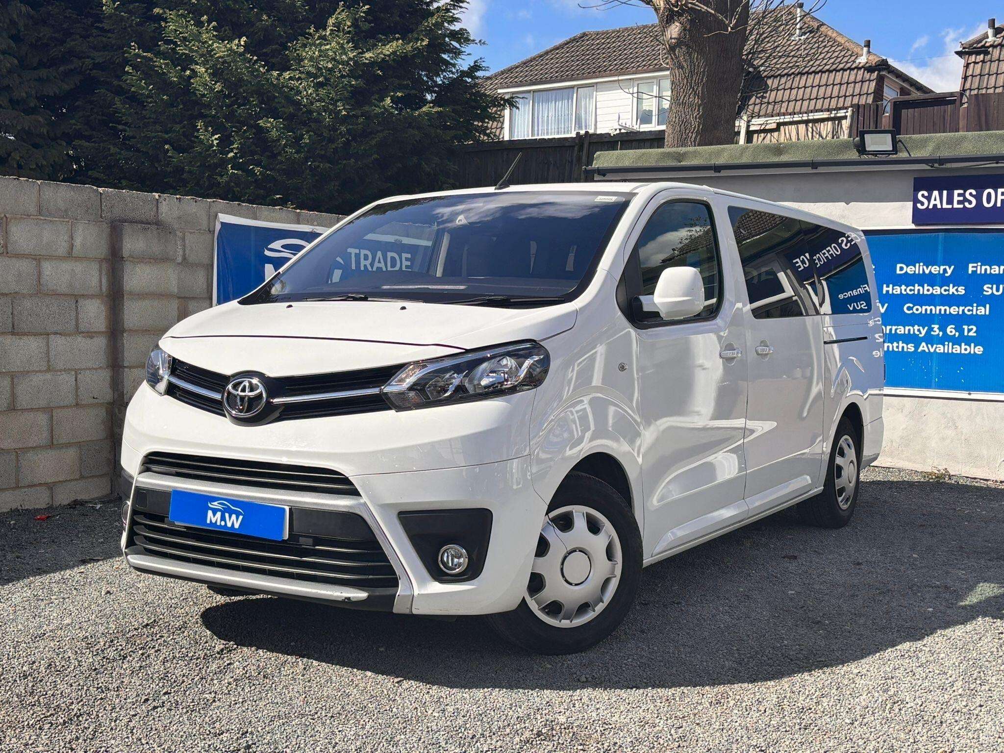 A 2018 TOYOTA PROACE 2.0D Shuttle Long MPV LWB Euro 6 (s/s) 5dr (9 Seat) A 2018 TOYOTA PROACE 2.0D Shuttle Long MPV LWB Euro 6 (s/s) 5dr (9 Seat)