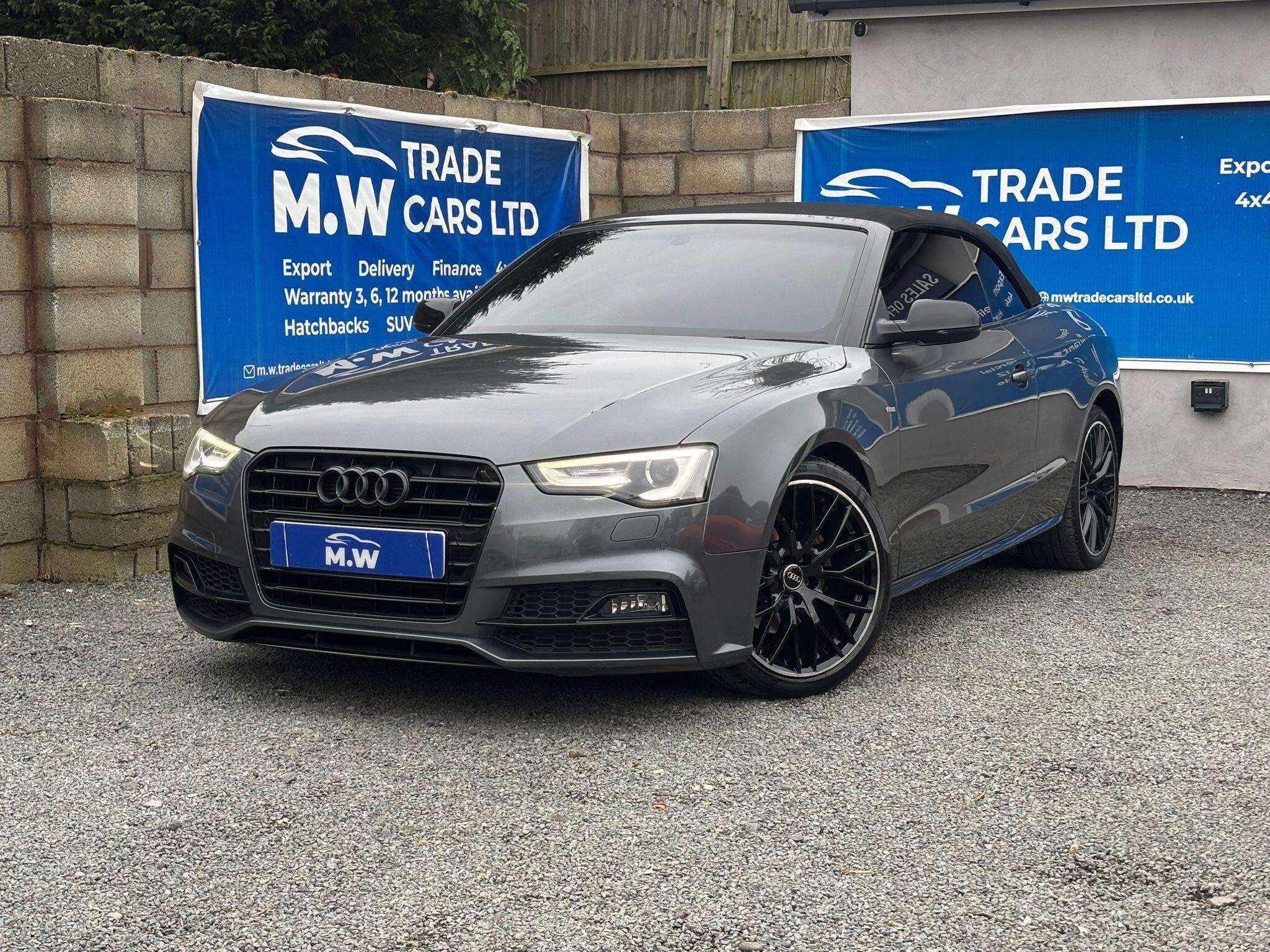 A 2016 AUDI A5 CABRIOLET 2.0 TDI S line Special Edition Plus Multitronic Euro 6 (s/s) 2dr A 2016 AUDI A5 CABRIOLET 2.0 TDI S line Special Edition Plus Multitronic Euro 6 (s/s) 2dr