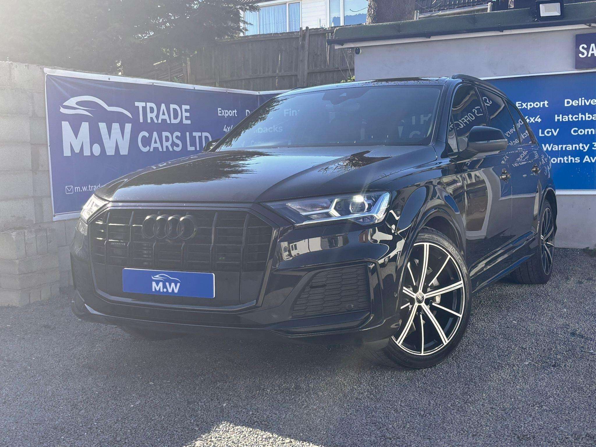 A 2022 AUDI Q7 3.0 TDI V6 45 Black Edition Tiptronic quattro Euro 6 (s/s) 5dr A 2022 AUDI Q7 3.0 TDI V6 45 Black Edition Tiptronic quattro Euro 6 (s/s) 5dr