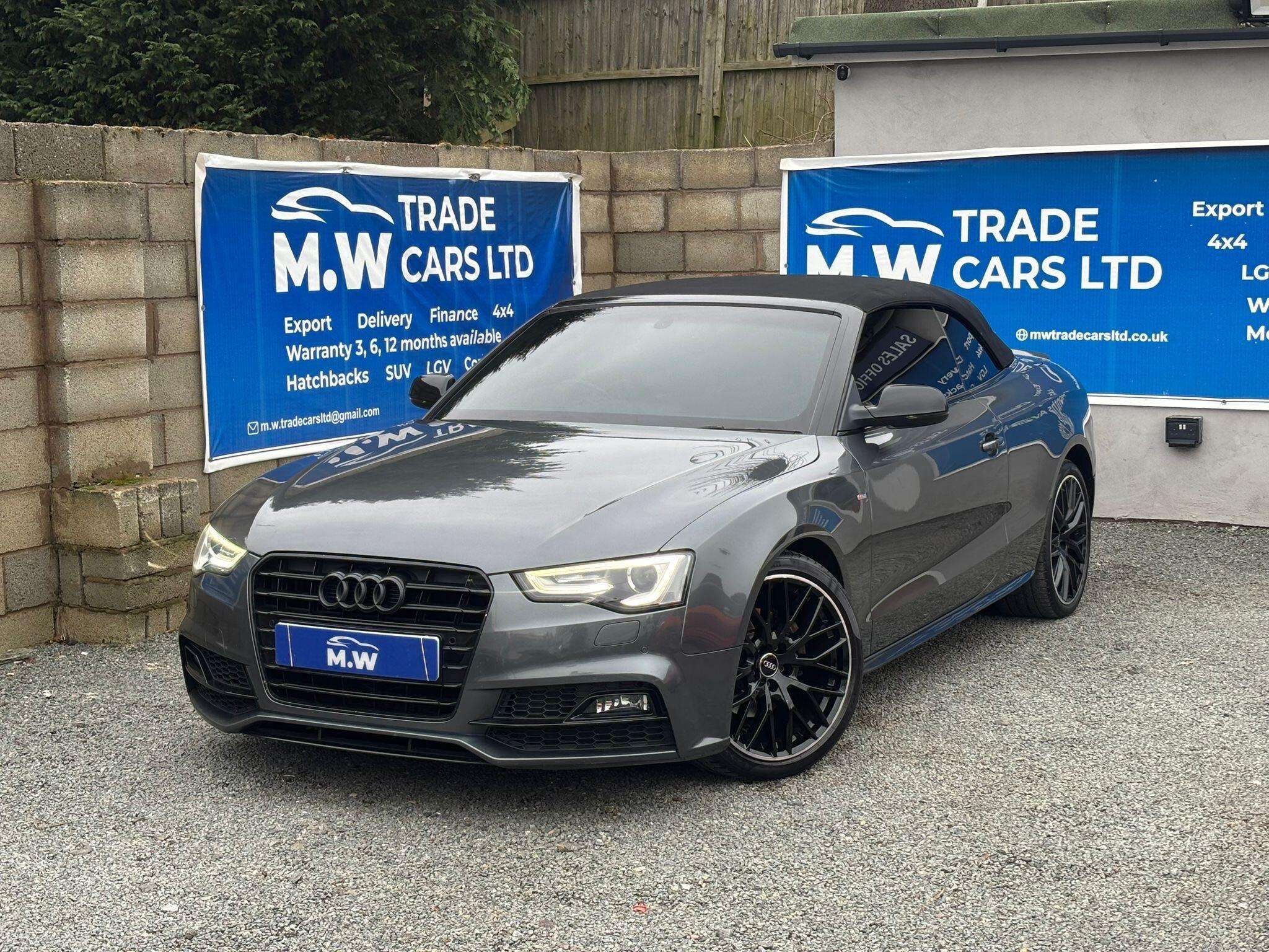A 2016 AUDI A5 CABRIOLET 2.0 TDI S line Special Edition Plus Multitronic Euro 6 (s/s) 2dr A 2016 AUDI A5 CABRIOLET 2.0 TDI S line Special Edition Plus Multitronic Euro 6 (s/s) 2dr