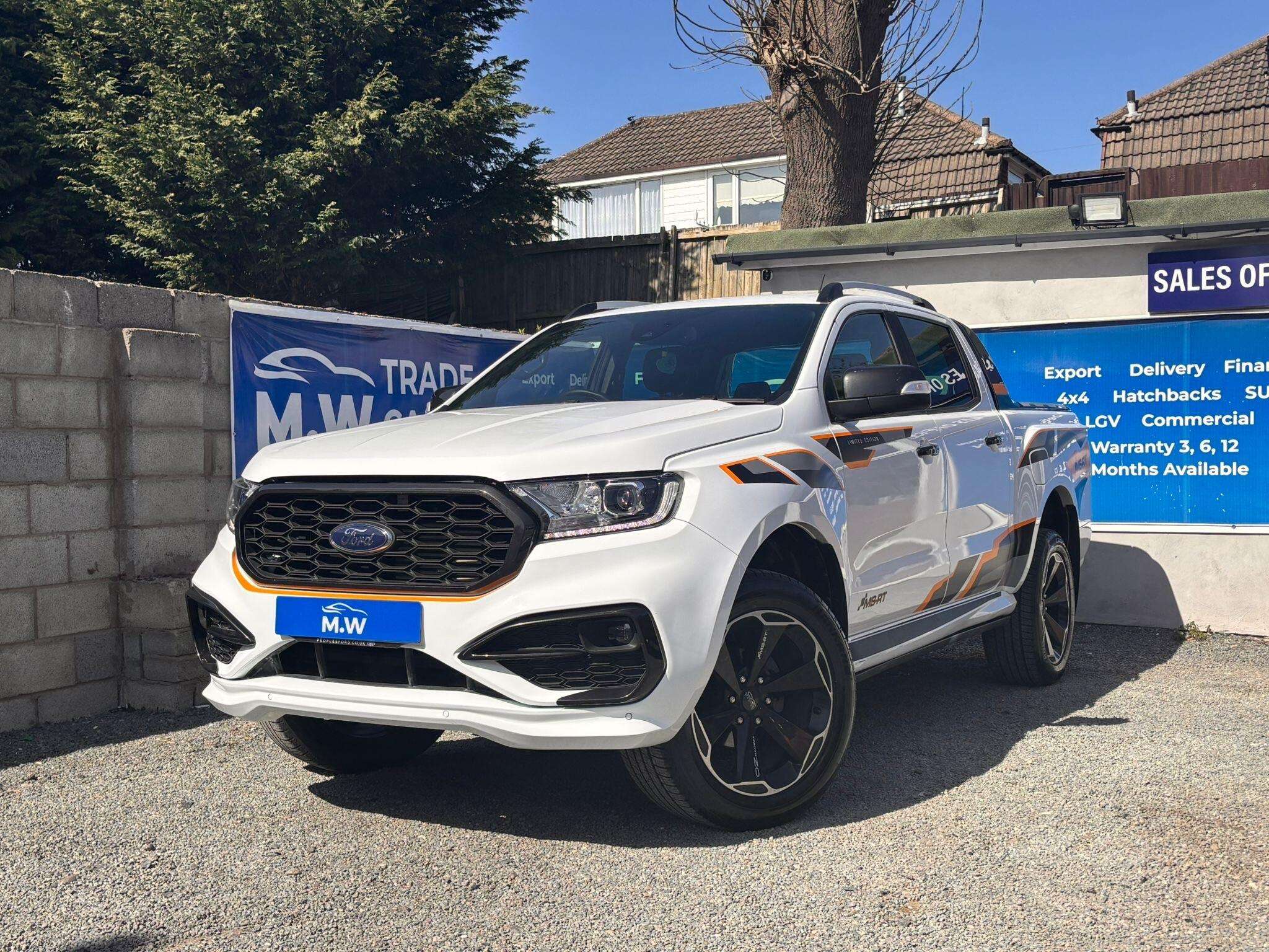 A 2023 FORD RANGER 2.0 EcoBlue MS-RT Pickup Double Cab 4dr Diesel Auto 4WD Euro 6 (s/s) (213 ps) A 2023 FORD RANGER 2.0 EcoBlue MS-RT Pickup Double Cab 4dr Diesel Auto 4WD Euro 6 (s/s) (213 ps)