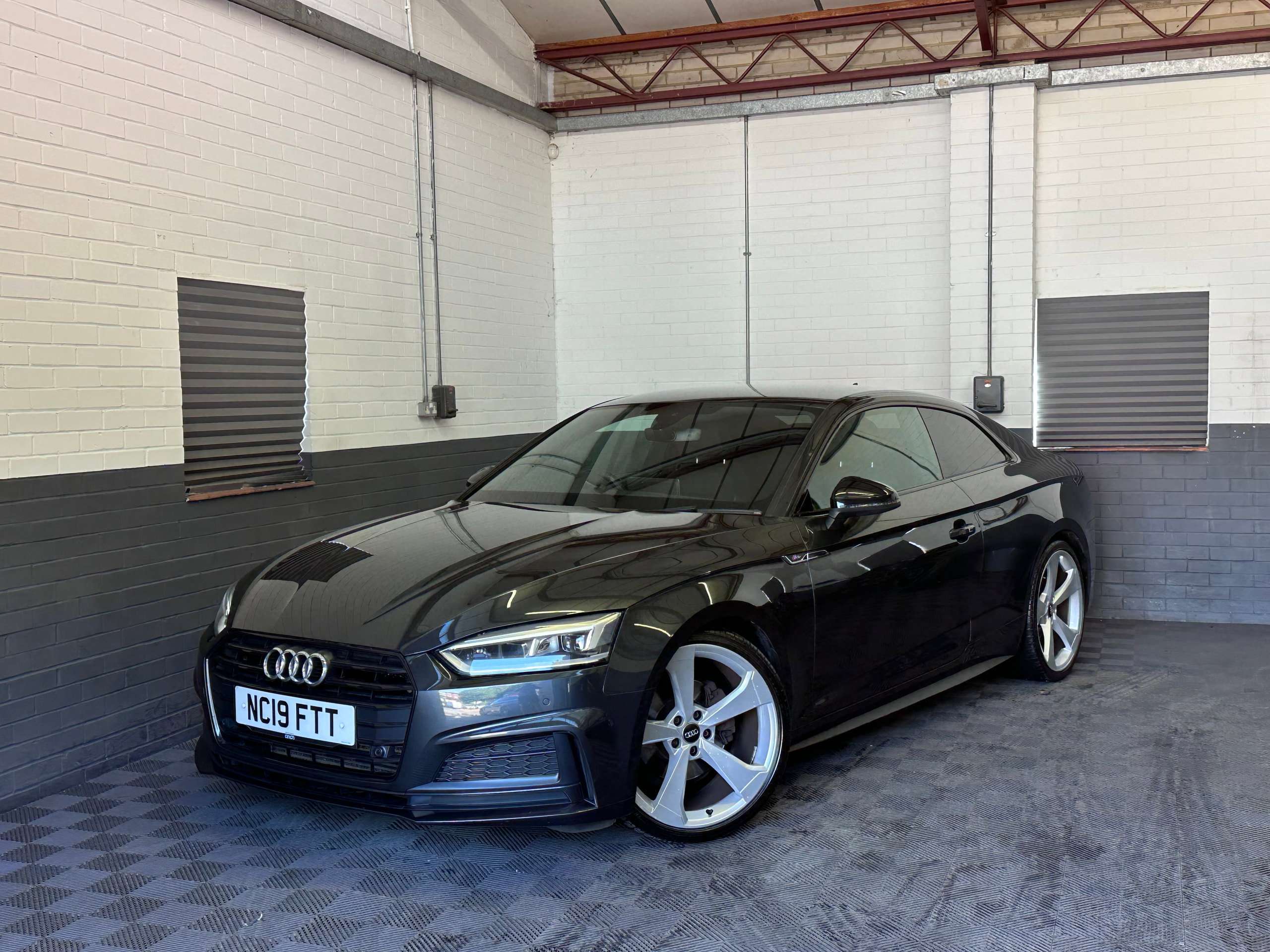 A 2019 AUDI A5 2.0 TFSI 40 Black Edition Coupe 2dr Petrol S Tronic Euro 6 (s/s) (190 ps) A 2019 AUDI A5 2.0 TFSI 40 Black Edition Coupe 2dr Petrol S Tronic Euro 6 (s/s) (190 ps)