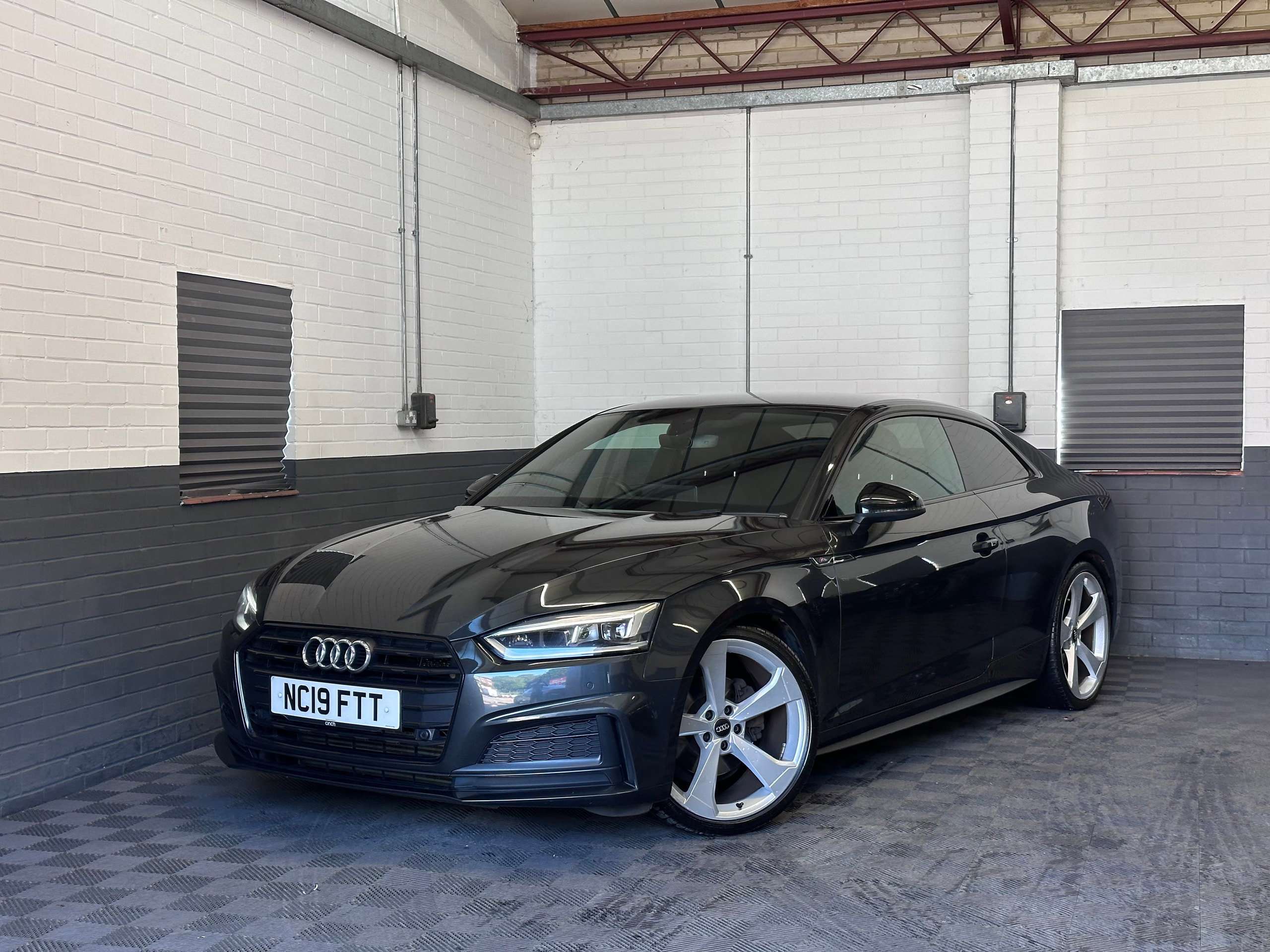 A 2019 AUDI A5 2.0 TFSI 40 Black Edition Coupe 2dr Petrol S Tronic Euro 6 (s/s) (190 ps) A 2019 AUDI A5 2.0 TFSI 40 Black Edition Coupe 2dr Petrol S Tronic Euro 6 (s/s) (190 ps)