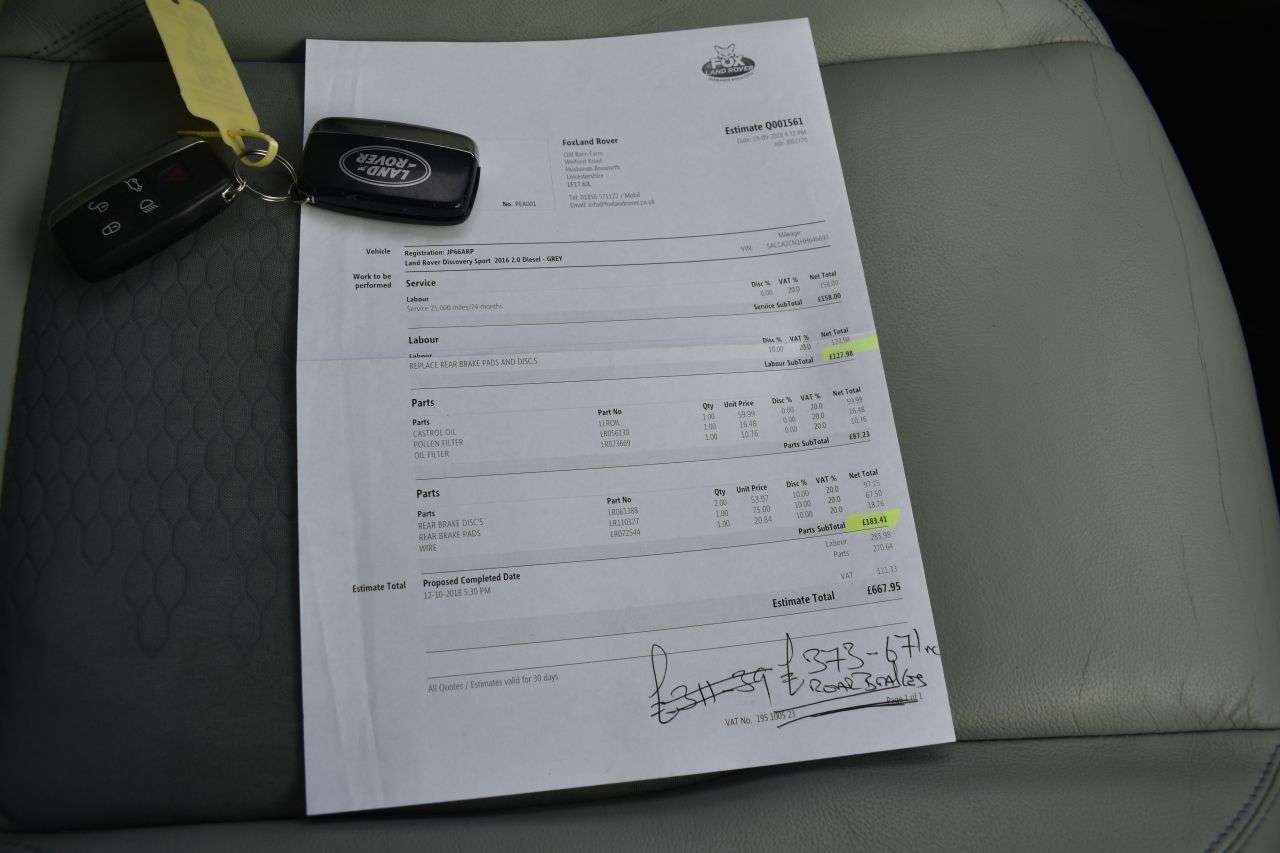 2016 LAND ROVER DISCOVERY SPORT 2016 LAND ROVER DISCOVERY SPORT