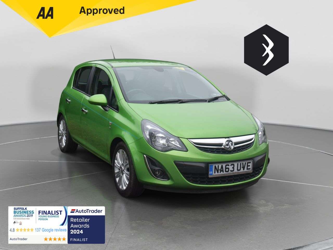Check out this Vauxhall Corsa 2013 Petrol Automatic