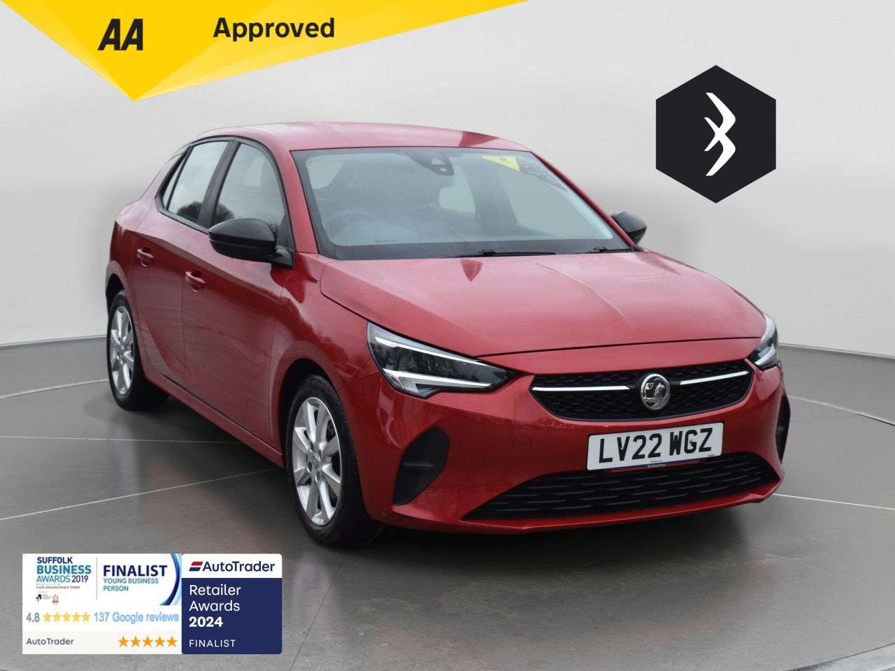 A 2022 VAUXHALL CORSA 1.5 Turbo D SE Edition Hatchback 5dr Diesel Manual Euro 6 (s/s) (102 ps) ** A 2022 VAUXHALL CORSA 1.5 Turbo D SE Edition Hatchback 5dr Diesel Manual Euro 6 (s/s) (102 ps) **