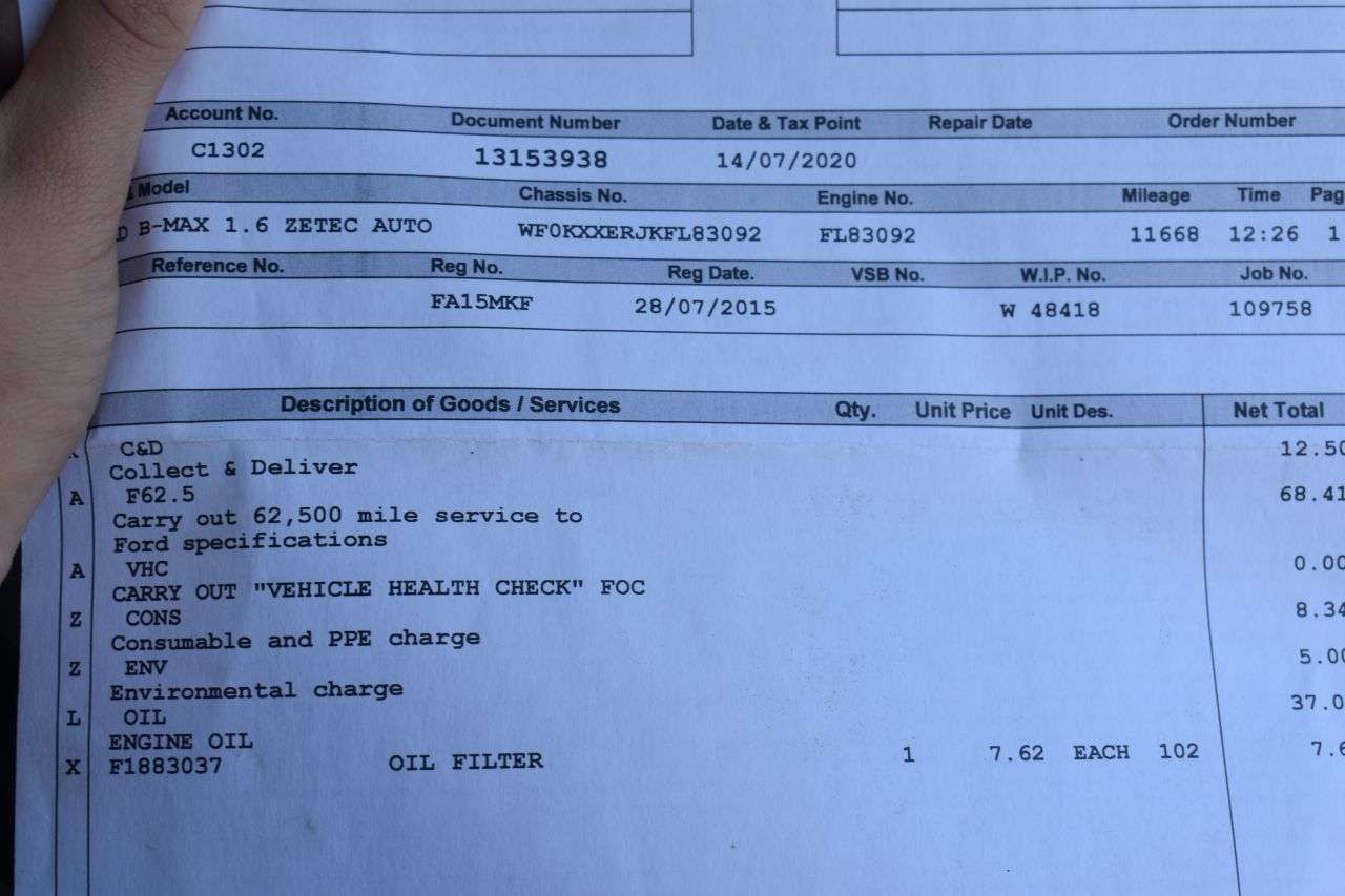 2015 FORD B-MAX 2015 FORD B-MAX