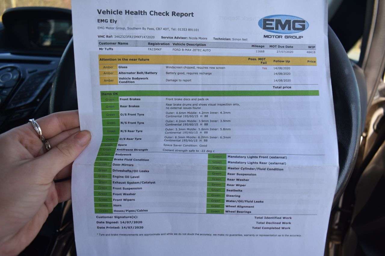 2015 FORD B-MAX 2015 FORD B-MAX