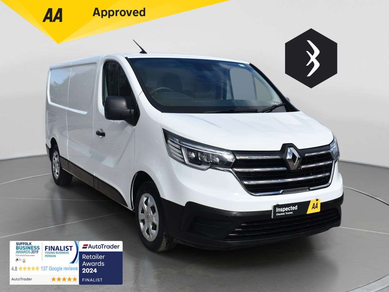 A 2023 RENAULT TRAFIC 2.0 dCi Blue LL30 Advance Panel Van 5dr Diesel Manual L2 H1 Euro 6 (s/s) (1 A 2023 RENAULT TRAFIC 2.0 dCi Blue LL30 Advance Panel Van 5dr Diesel Manual L2 H1 Euro 6 (s/s) (1