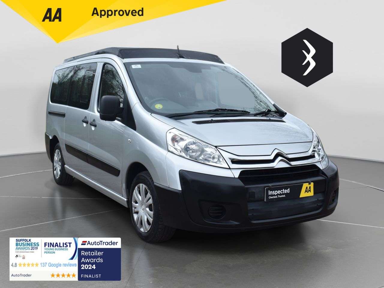 A 2016 CITROEN DISPATCH 2.0 1200 HDi Enterprise Panel Van 5dr Diesel Manual FWD L2 H1 (168 g/km, 12 A 2016 CITROEN DISPATCH 2.0 1200 HDi Enterprise Panel Van 5dr Diesel Manual FWD L2 H1 (168 g/km, 12