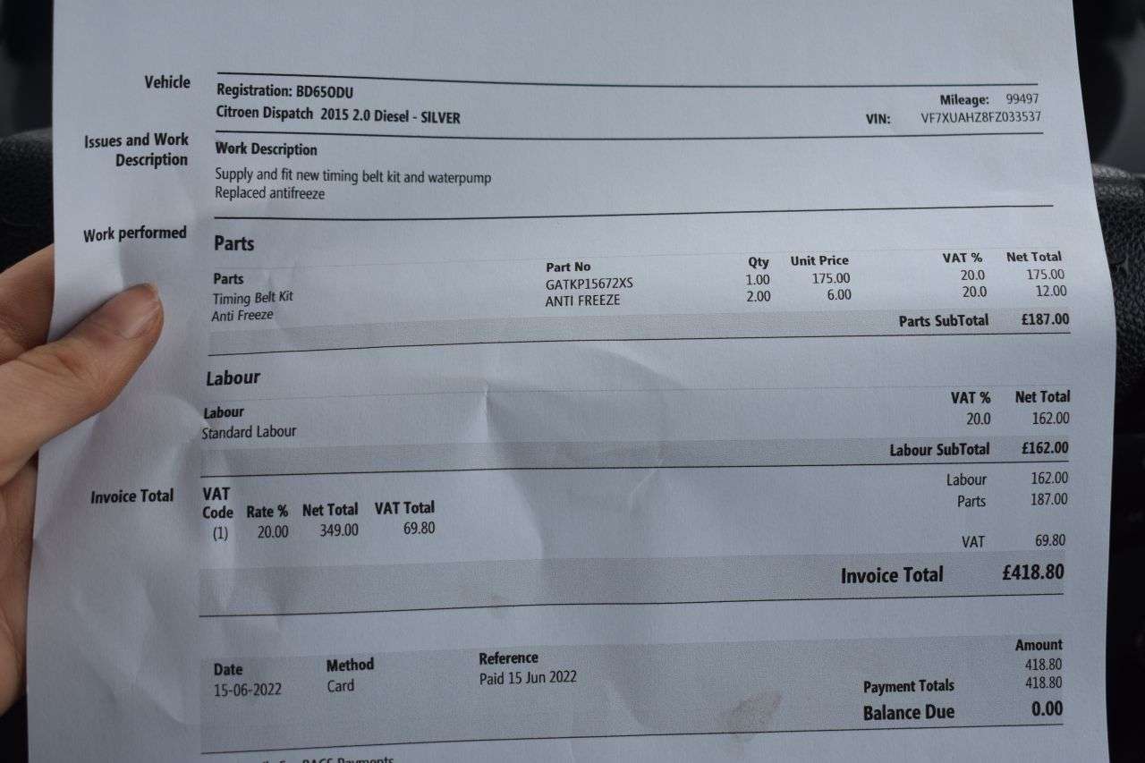 2016 CITROEN DISPATCH 2016 CITROEN DISPATCH