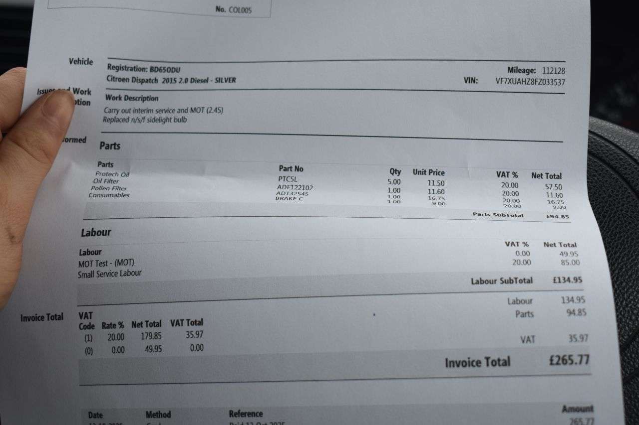 2016 CITROEN DISPATCH 2016 CITROEN DISPATCH