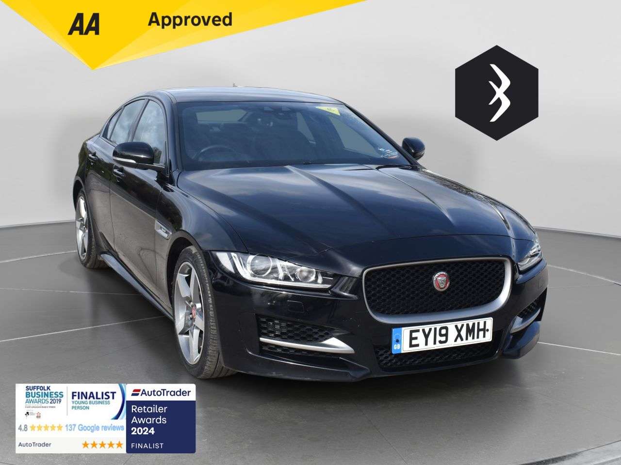 A 2019 JAGUAR XE 2.0d R-Sport Saloon 4dr Diesel Auto Euro 6 (s/s) (180 ps) ***128 AA CHECK** A 2019 JAGUAR XE 2.0d R-Sport Saloon 4dr Diesel Auto Euro 6 (s/s) (180 ps) ***128 AA CHECK**