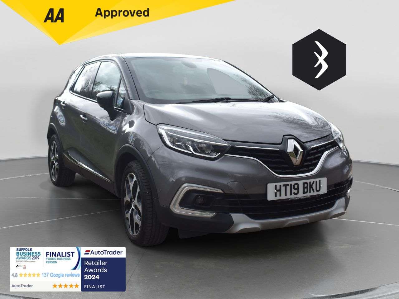 A 2019 RENAULT CAPTUR 1.5 dCi ENERGY GT Line SUV 5dr Diesel Manual Euro 6 (s/s) (90 ps) ***128 AA A 2019 RENAULT CAPTUR 1.5 dCi ENERGY GT Line SUV 5dr Diesel Manual Euro 6 (s/s) (90 ps) ***128 AA