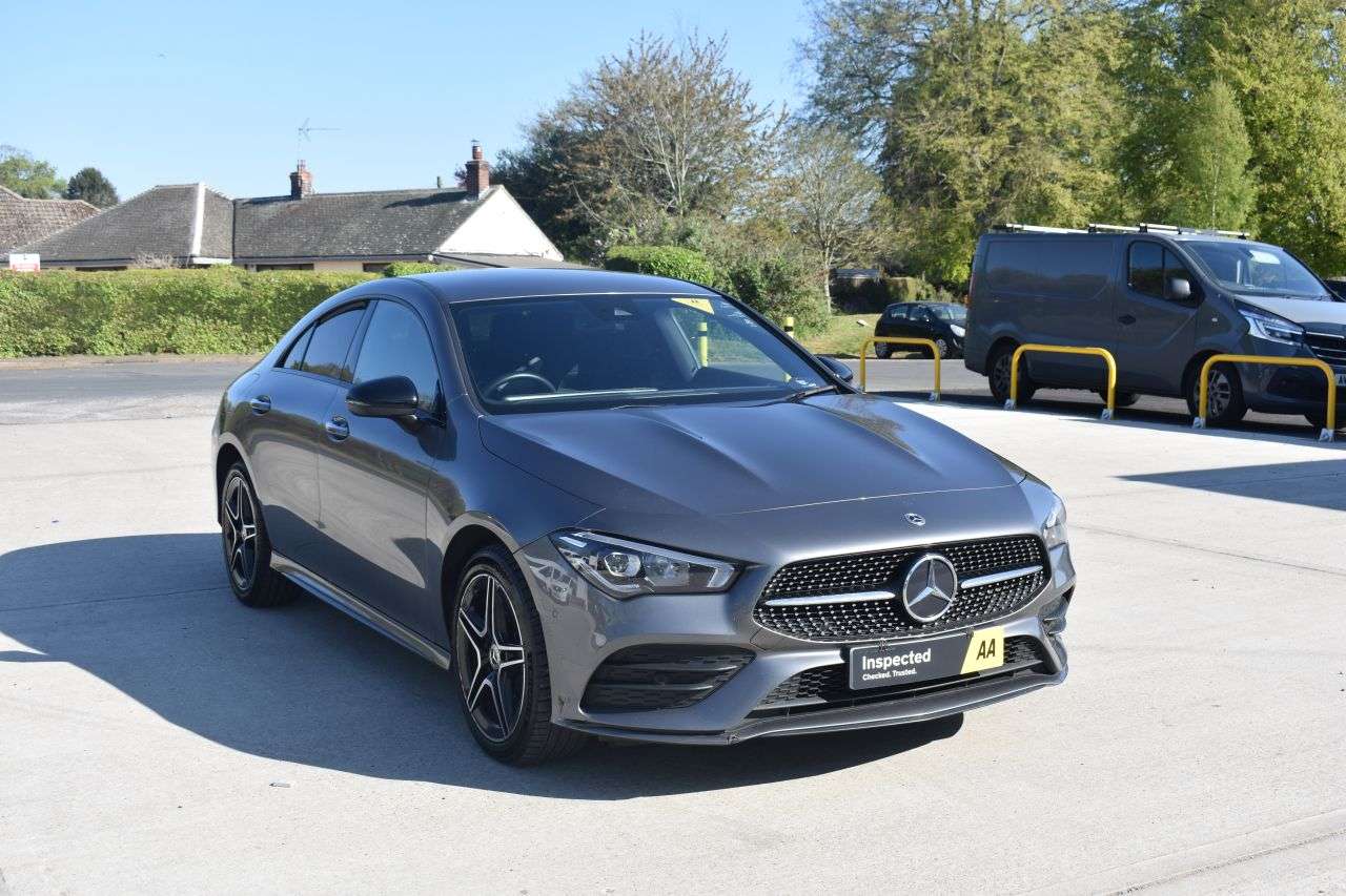 A 2023 MERCEDES-BENZ CLA 1.3 CLA250e 15.6kWh AMG Line (Premium) Coupe 4dr Petrol Plug-in Hybrid 8G-D A 2023 MERCEDES-BENZ CLA 1.3 CLA250e 15.6kWh AMG Line (Premium) Coupe 4dr Petrol Plug-in Hybrid 8G-D