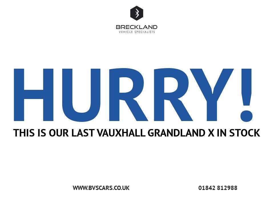 2018 VAUXHALL GRANDLAND X 2018 VAUXHALL GRANDLAND X