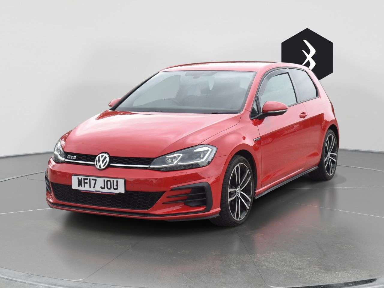 A 2017 VOLKSWAGEN GOLF 2.0 TDI BlueMotion Tech GTD Hatchback 3dr Diesel Manual Euro 6 (s/s) (184 p A 2017 VOLKSWAGEN GOLF 2.0 TDI BlueMotion Tech GTD Hatchback 3dr Diesel Manual Euro 6 (s/s) (184 p