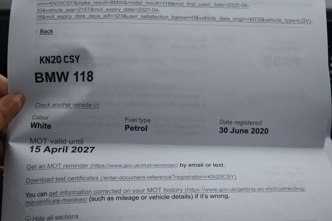 2020 BMW 1 SERIES 2020 BMW 1 SERIES