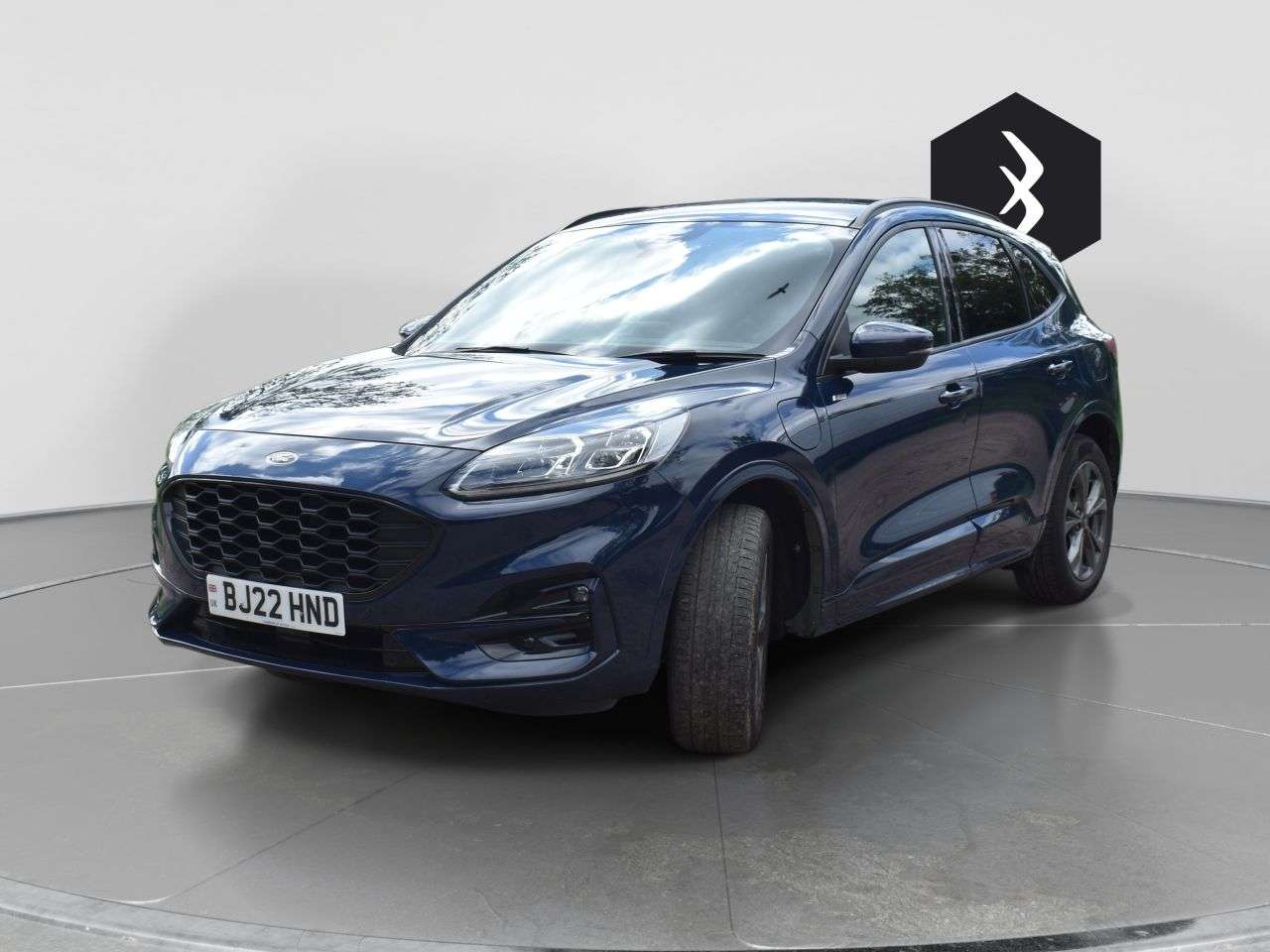 A 2022 FORD KUGA 2.5 EcoBoost Duratec 14.4kWh ST-Line SUV 5dr Petrol Plug-in Hybrid CVT Euro A 2022 FORD KUGA 2.5 EcoBoost Duratec 14.4kWh ST-Line SUV 5dr Petrol Plug-in Hybrid CVT Euro