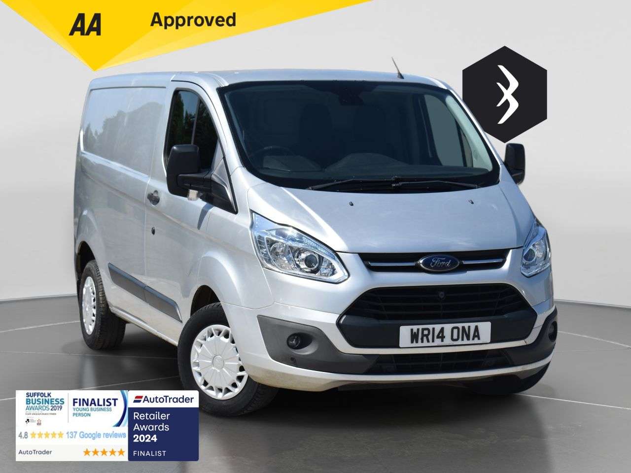 A 2014 FORD TRANSIT CUSTOM 2.2 TDCi 290 Trend Combi Van 5dr Diesel Manual L2 H1 (191 g/km, 98 bhp) *** A 2014 FORD TRANSIT CUSTOM 2.2 TDCi 290 Trend Combi Van 5dr Diesel Manual L2 H1 (191 g/km, 98 bhp) ***
